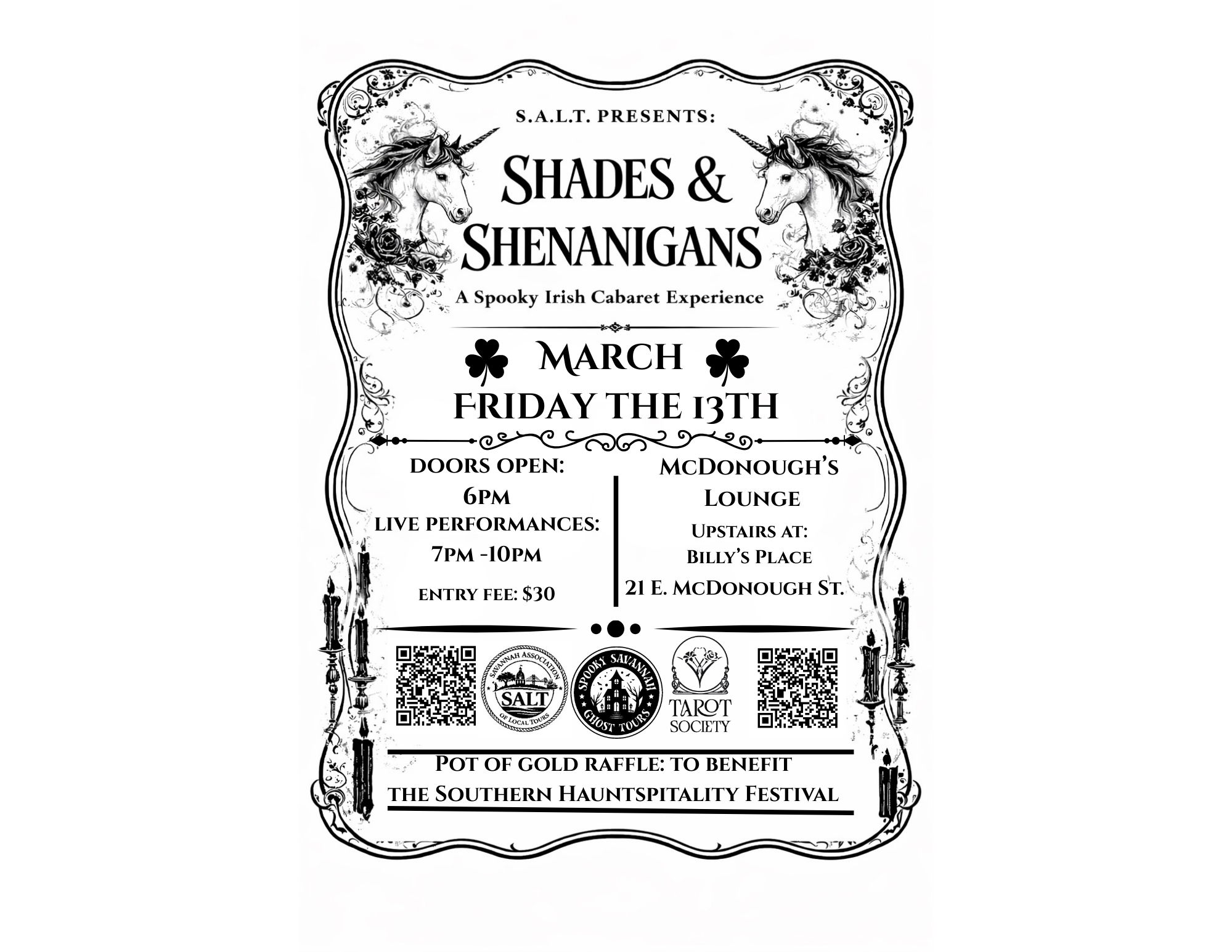 Shades &amp; Shenanigans Fundraiser!! - Friday the 13th of March 2026 