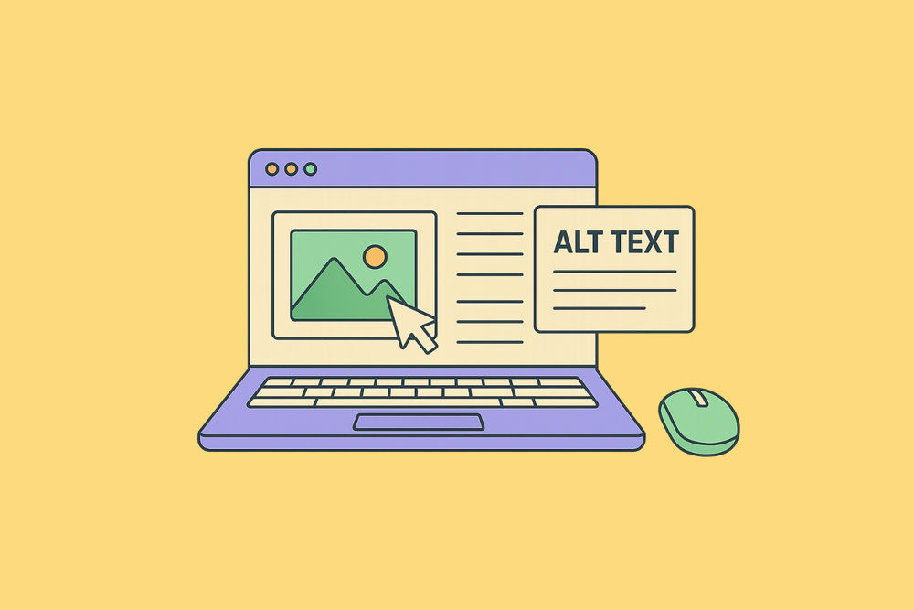 How to add alt text in Squarespace | Ottilie Studio