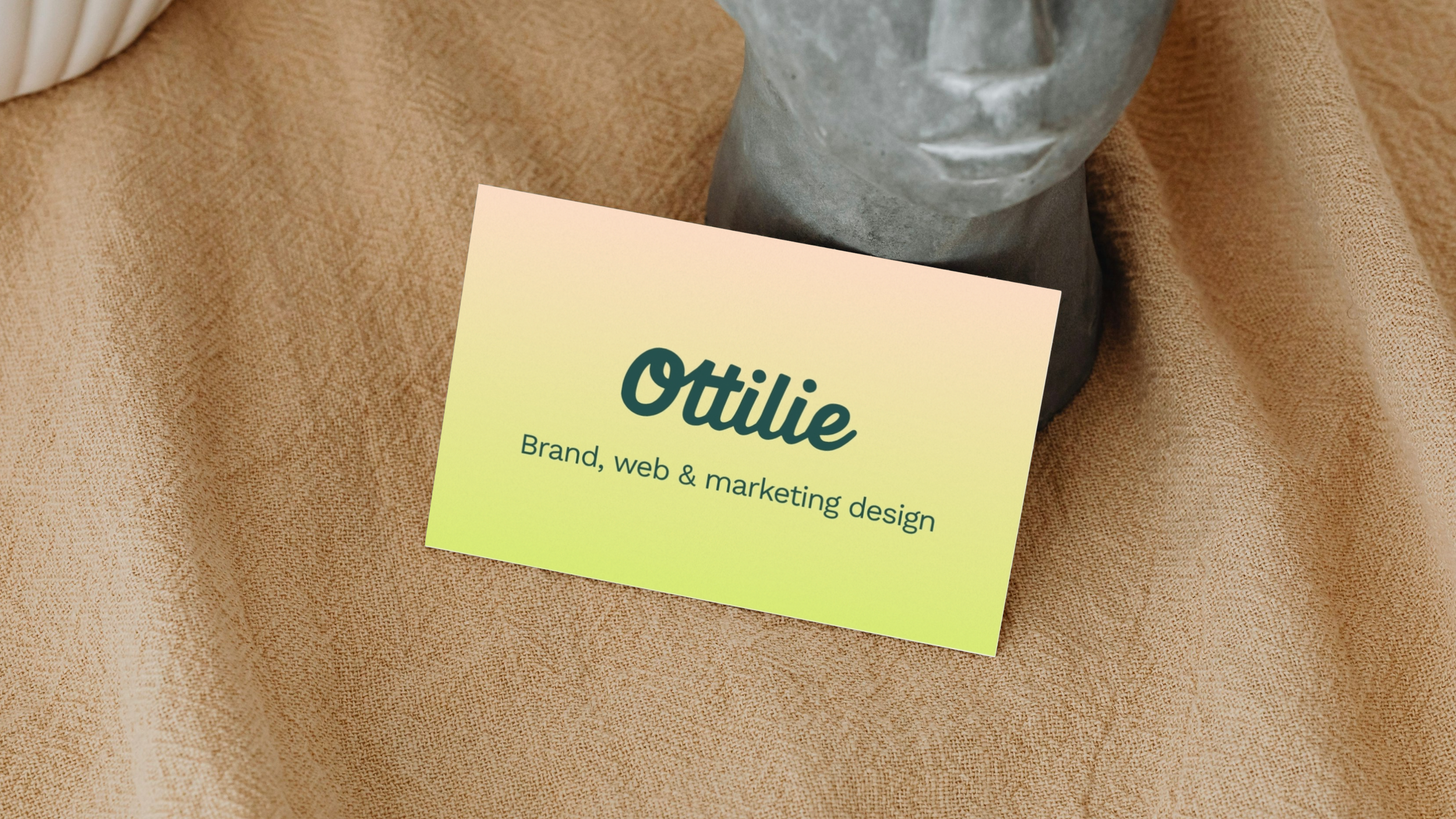 Ottilie case study | Design agency rebrand | Ottilie Studio