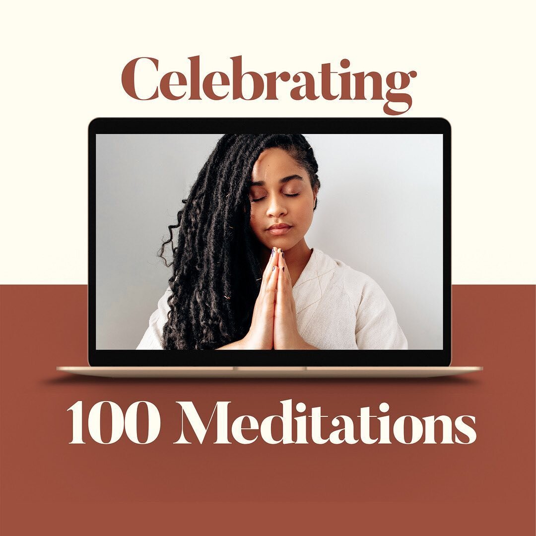 In under one year of business, Your Mindful has passed 100 meditations taught! And we&rsquo;re celebrating with a new LOOK 😍😍😍 
⠀⠀⠀⠀⠀⠀⠀⠀⠀
At the start of the pandemic I was TERRIFIED to teach online. I had been formally trained in teaching meditat