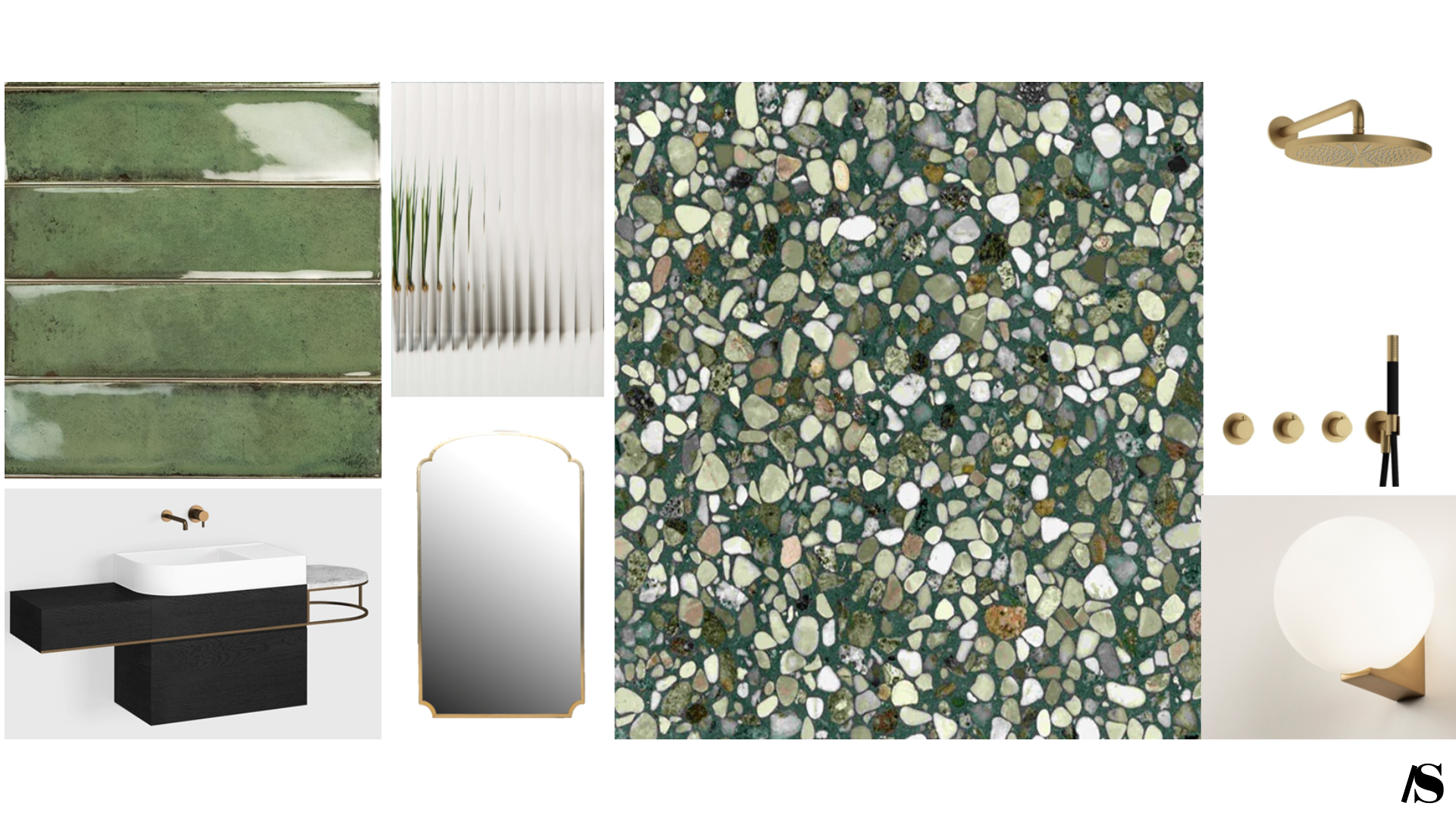 Materialen badkamer ensuite