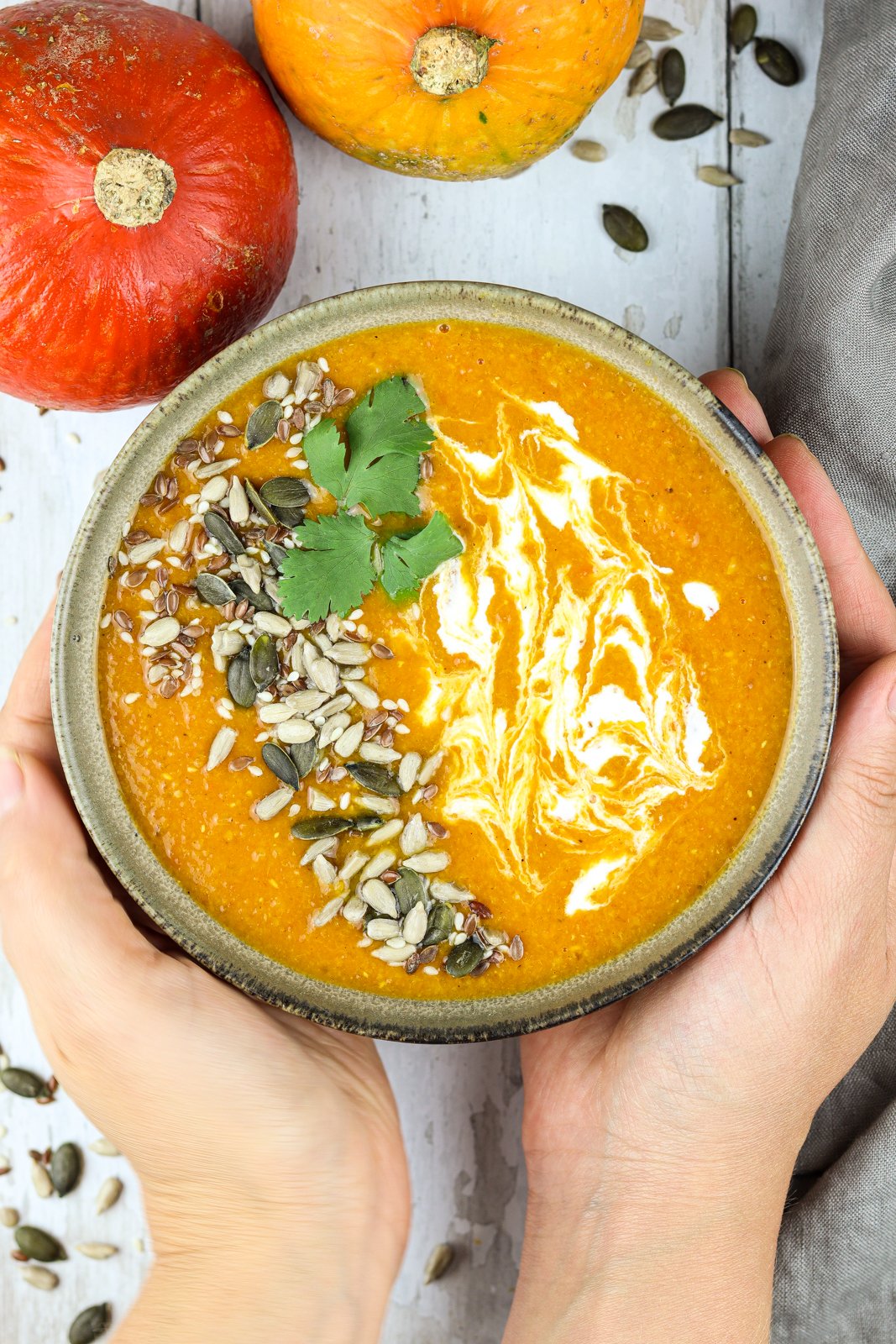 Pumpkin Lentil Soup