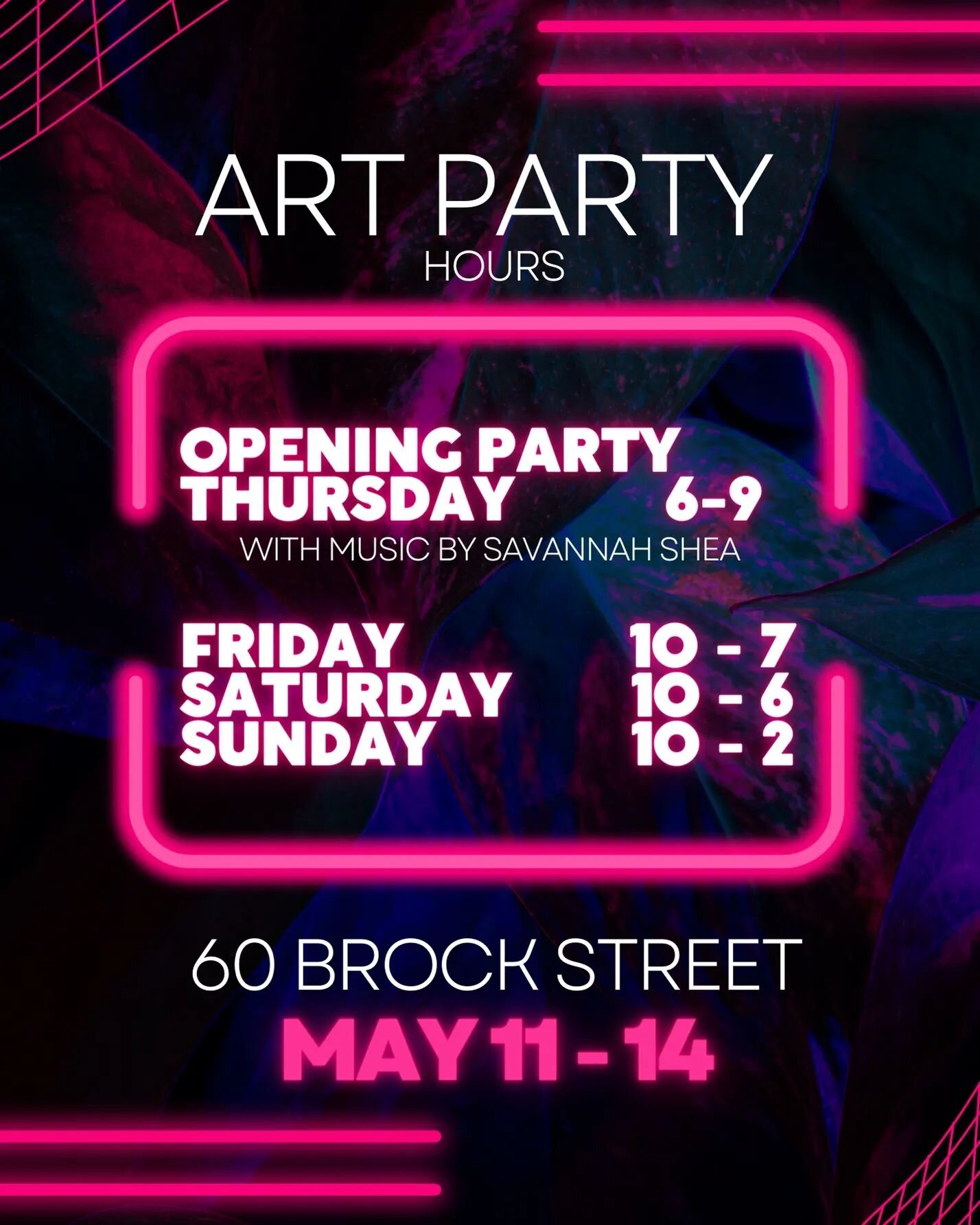Shop for affordable and local art this weekend! We will be displaying artwork from over 45 local artists at Brock Street.
