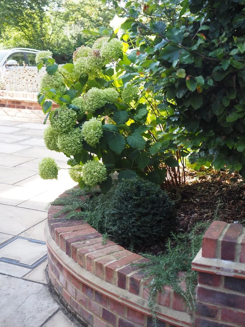 Textures are an important part of the planting design