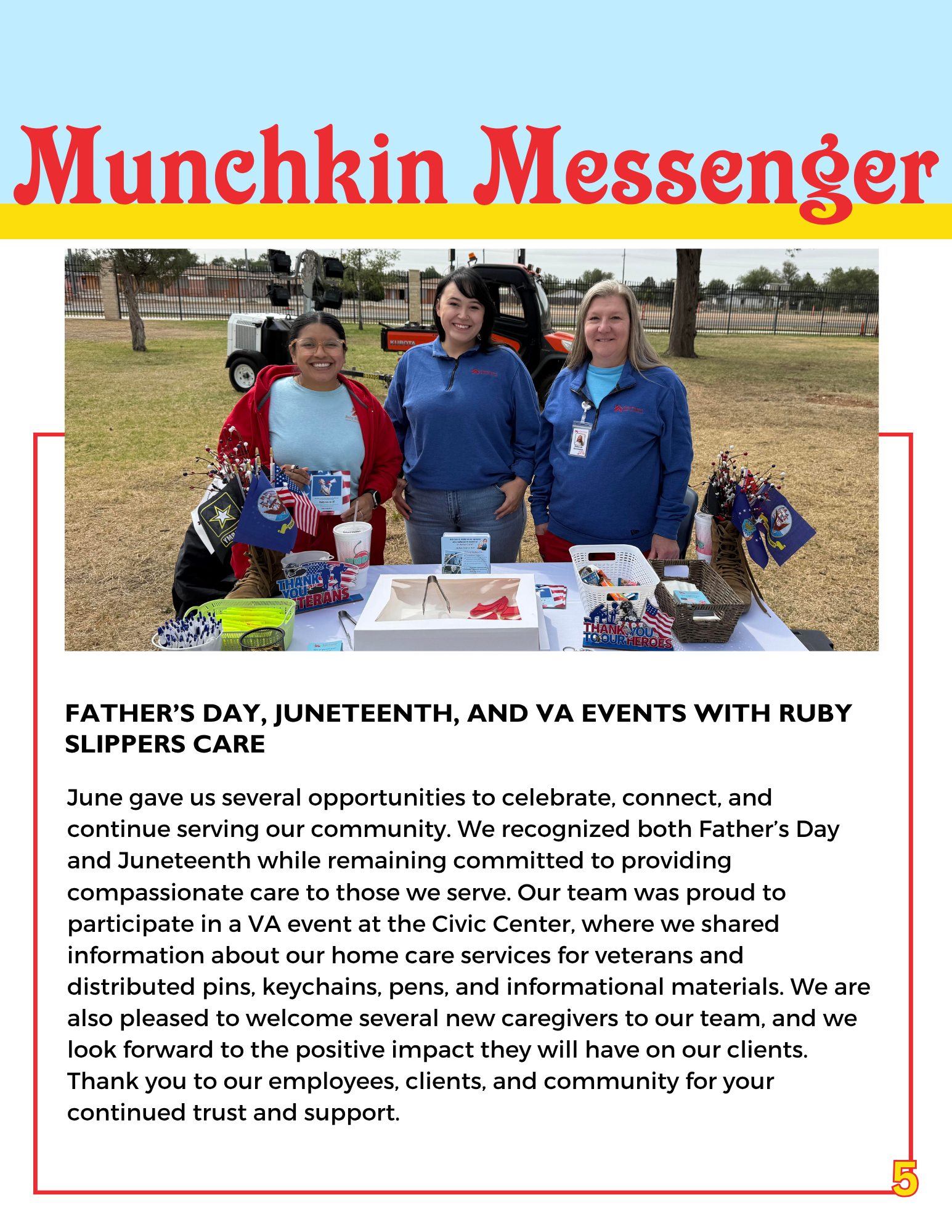 Individuals celebrating Flag Day and Juneteenth, holding American flags and balloons, at a community event, with a description of the event and its significance.