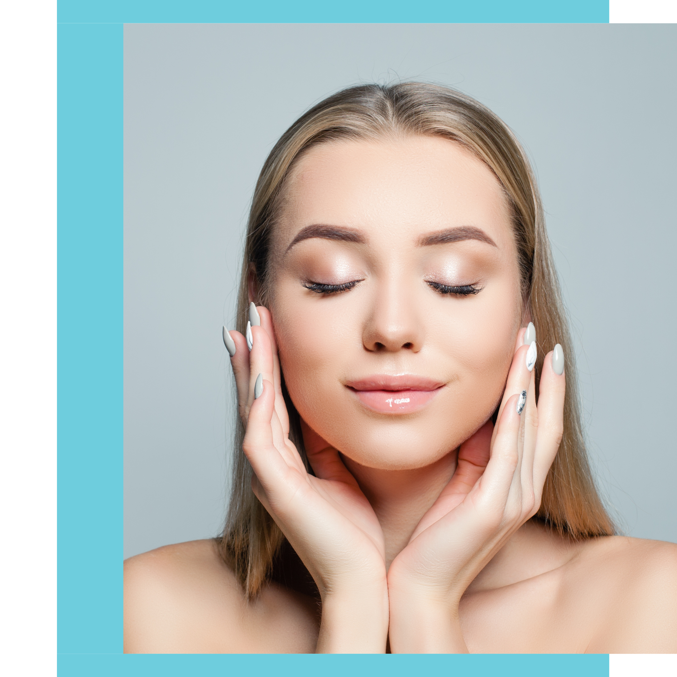 Woman with smooth skin