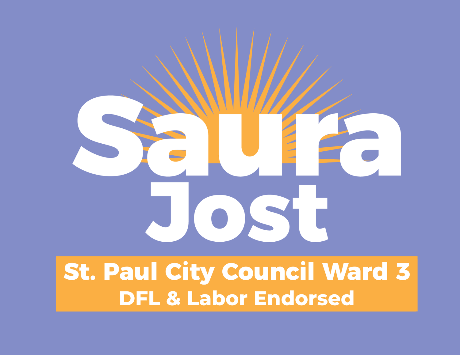 Saura Jost for Ward 3