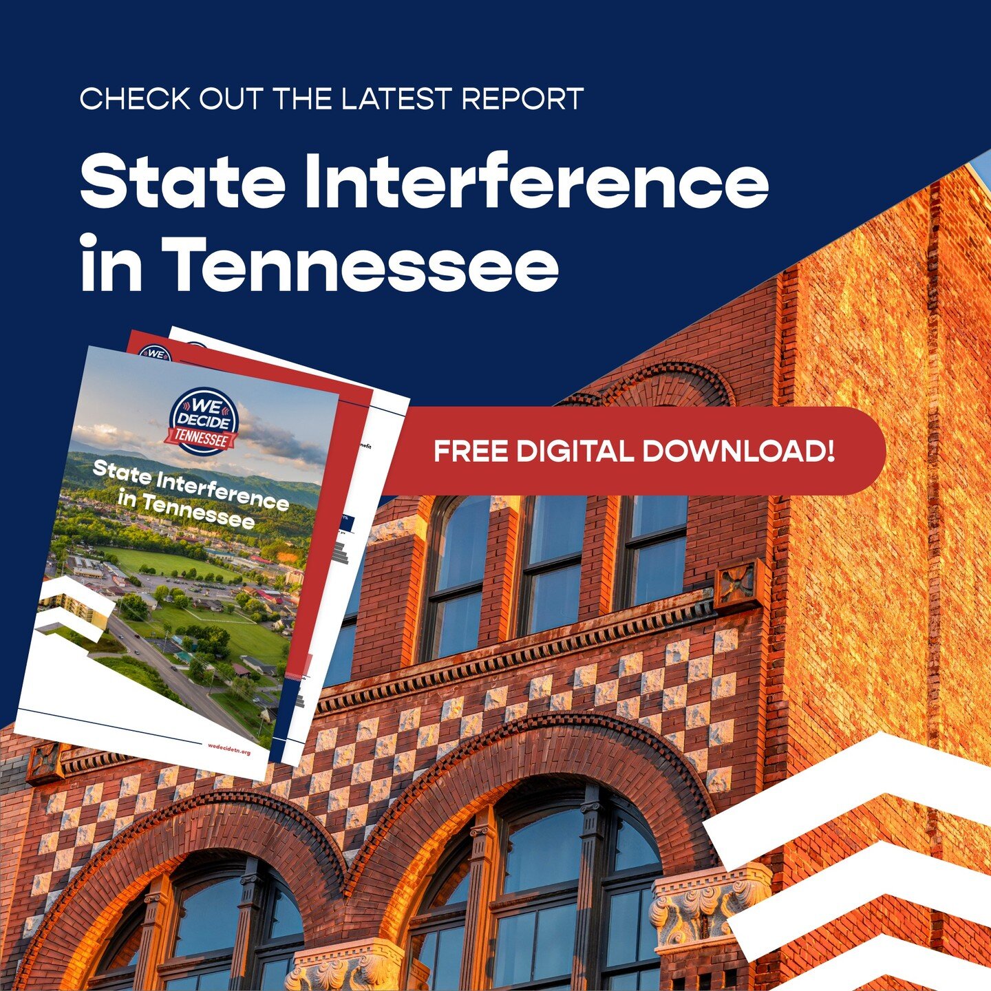 NEW REPORT: Big corporations are tying the hands of local lawmakers through state interference and it&rsquo;s happening at an alarming rate in #Tennessee. Our 2023 TN State Interference Report explores how restrictions on local decision-making impact