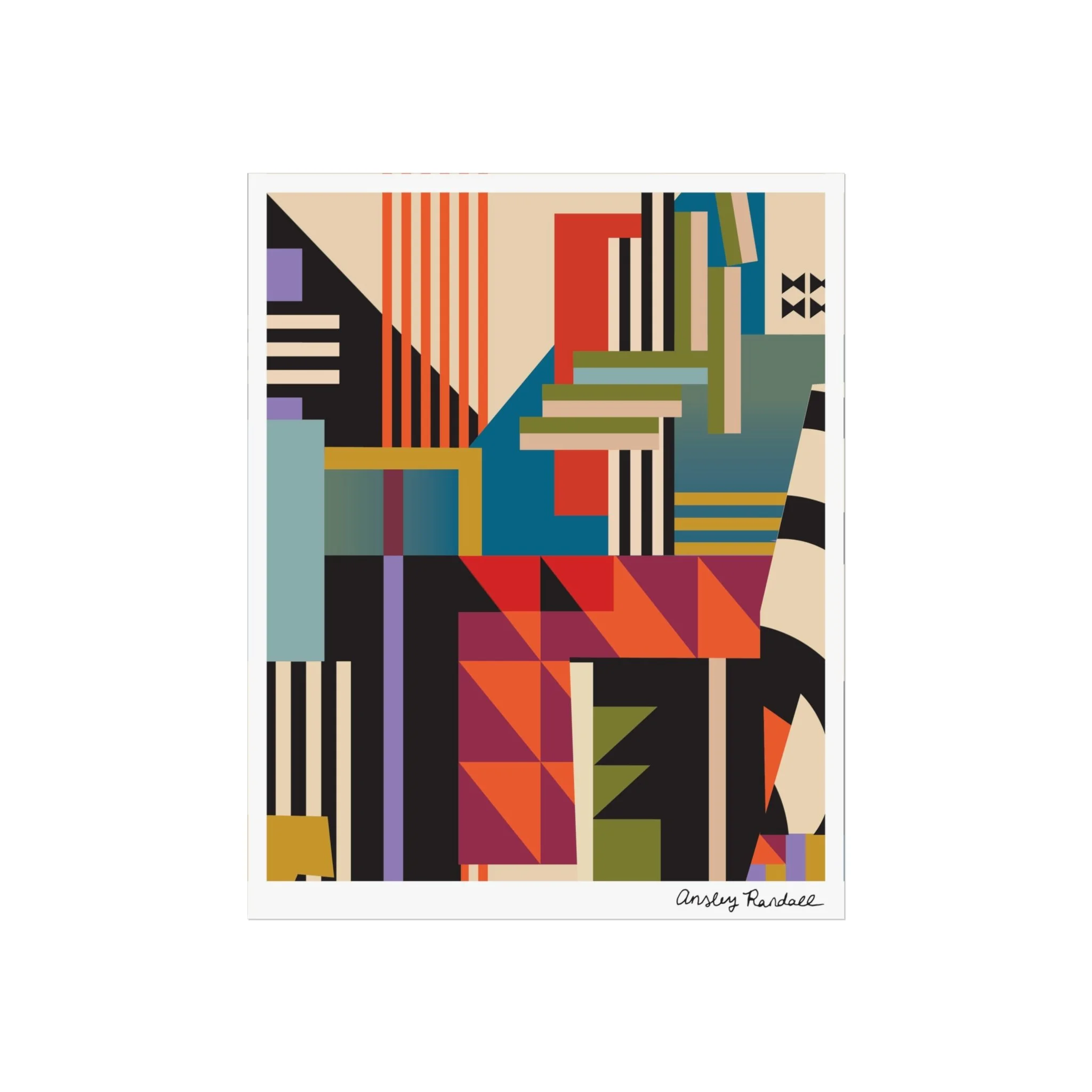 Guildford Mural Art Print (UK)