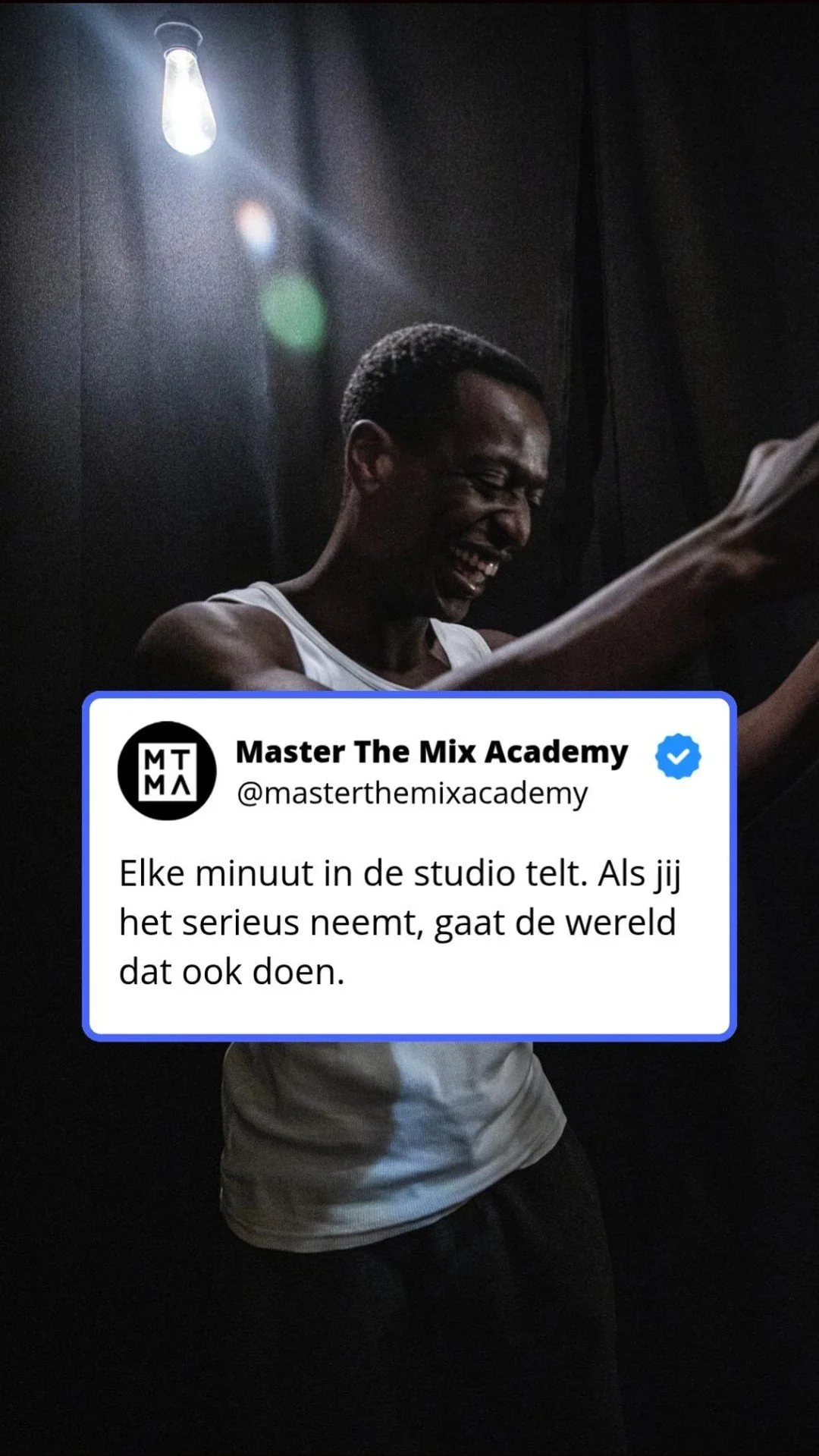 Hoe meer tijd je erin steekt, hoe sneller je resultaat gaat zien! Input = output! 🎶