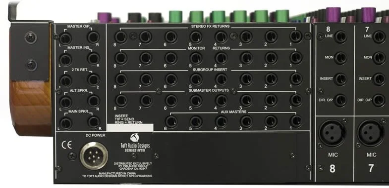 Wat doet een mixing console?