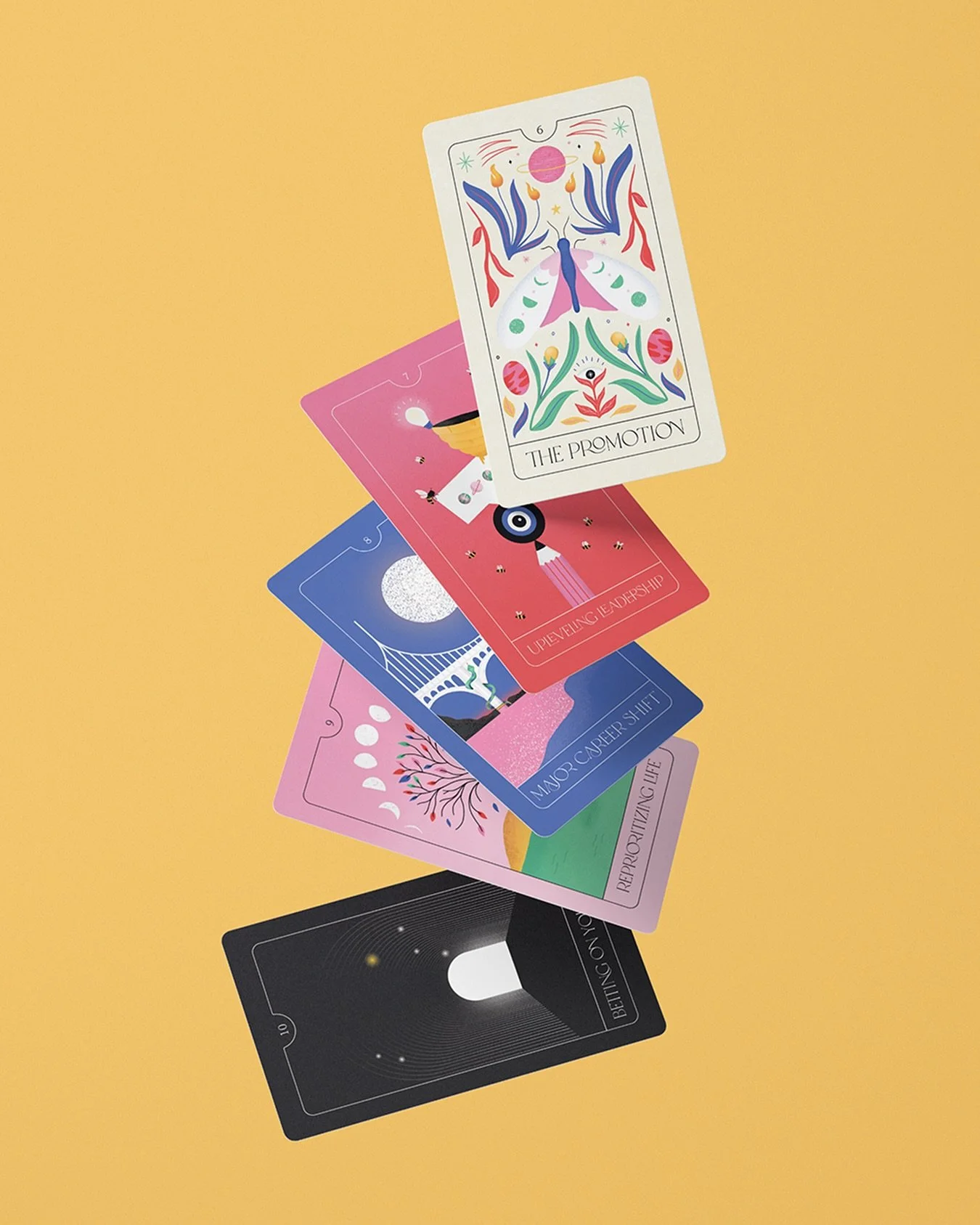 This time last year, I got to work on one of my favorite projects to date- a set of 20 tarot cards for career and leadership development that highlights individual and team pivot points. Next week I&rsquo;ll begin to share the card designs, initial s