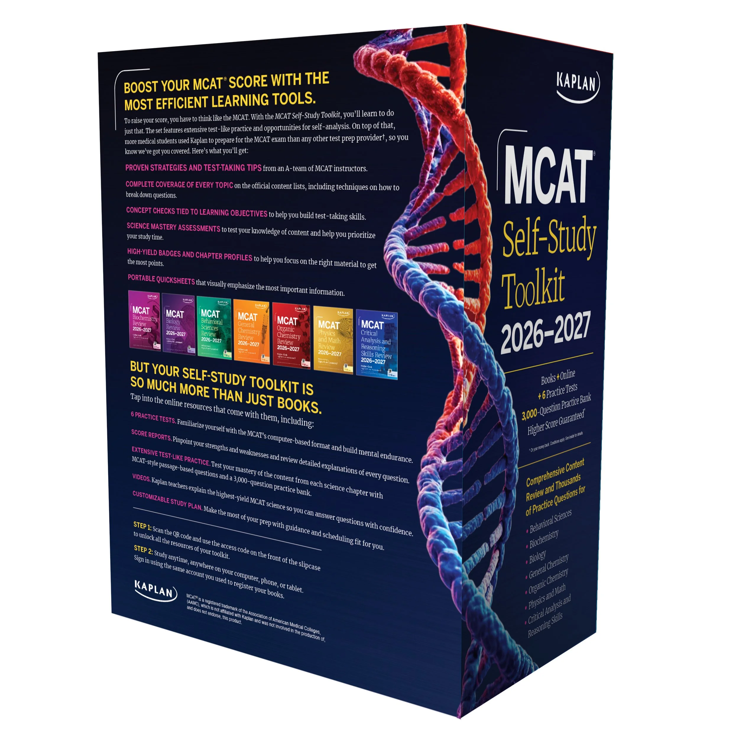 MCAT Slipcase Back