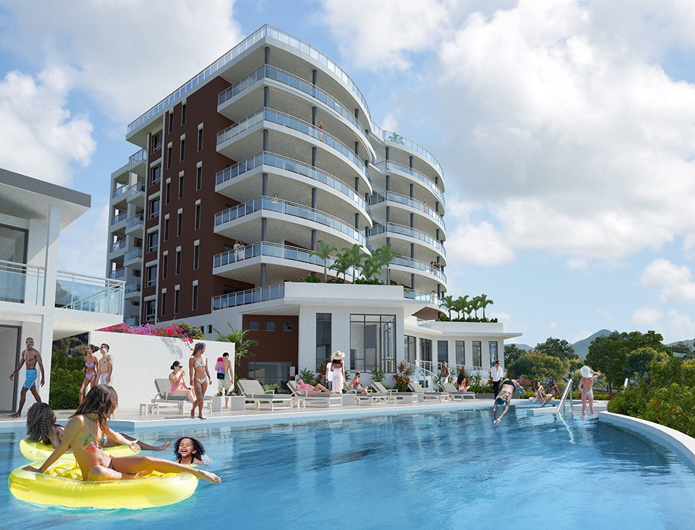 Conception d'un immeuble de logements sur Saint-Martin