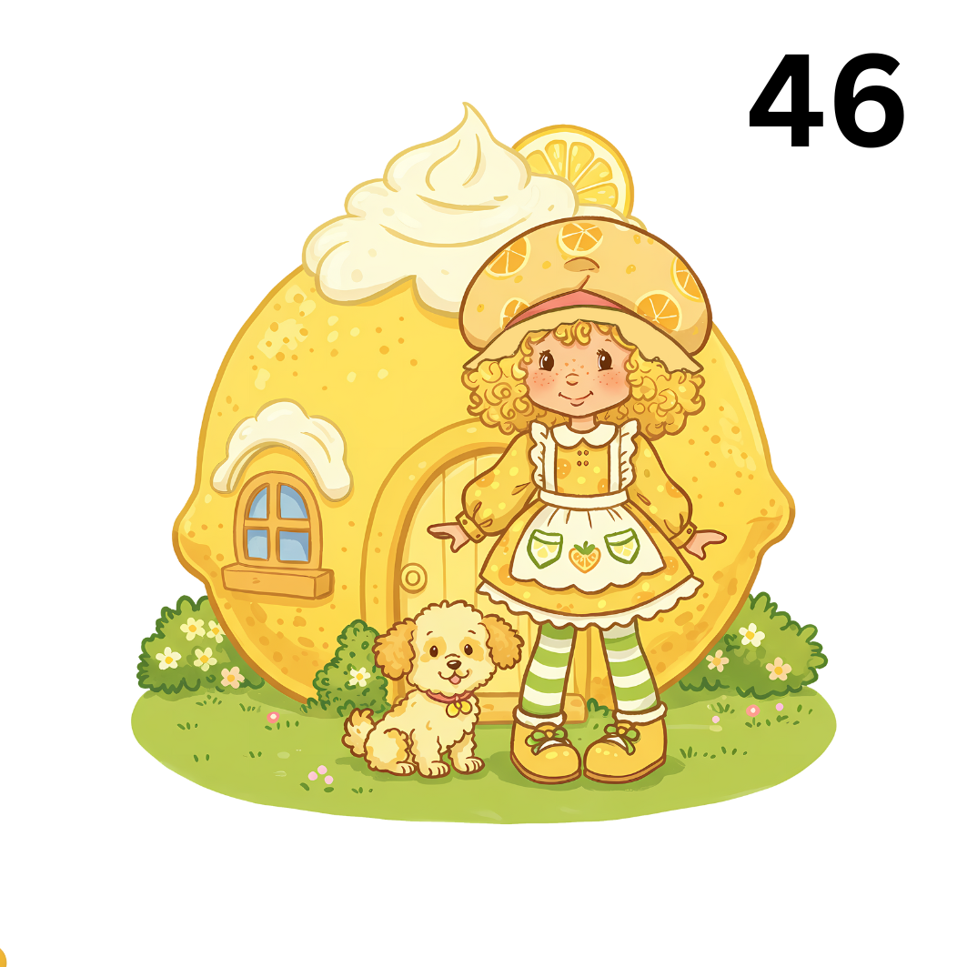 Strawberry Shortcake Choose From Design Number 46-63 Direct To Film Print