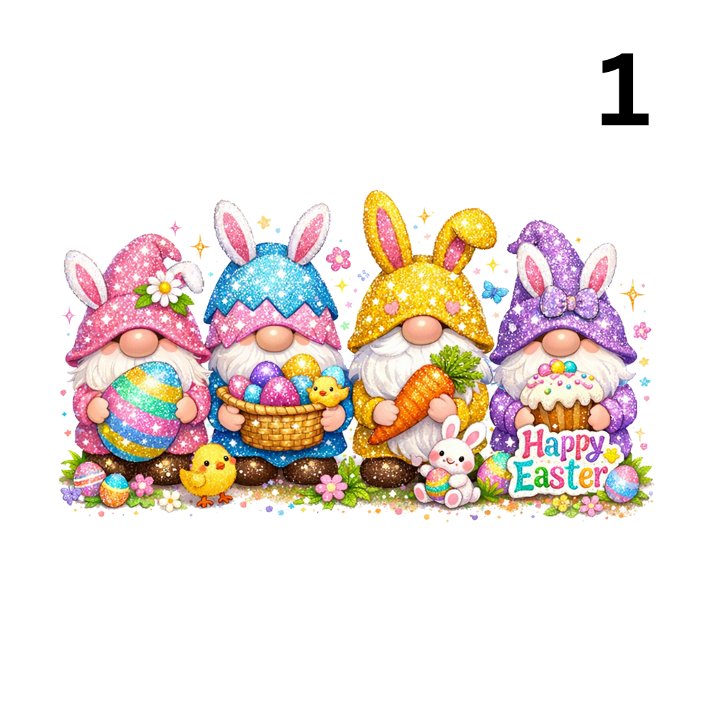 Easter Gnomes Choose From 3 Designs Direct To Fim Print