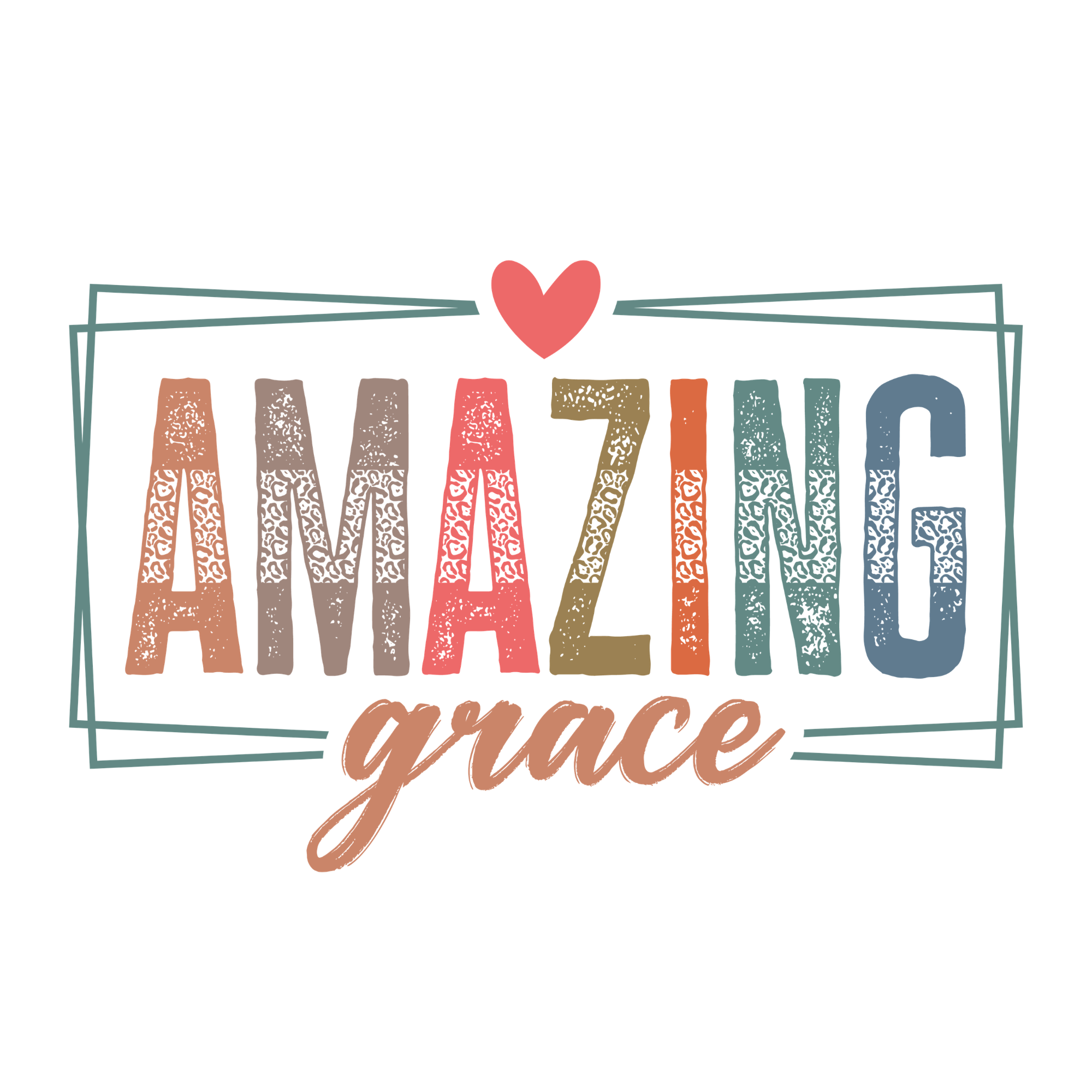 Amazing Grace DTF Print