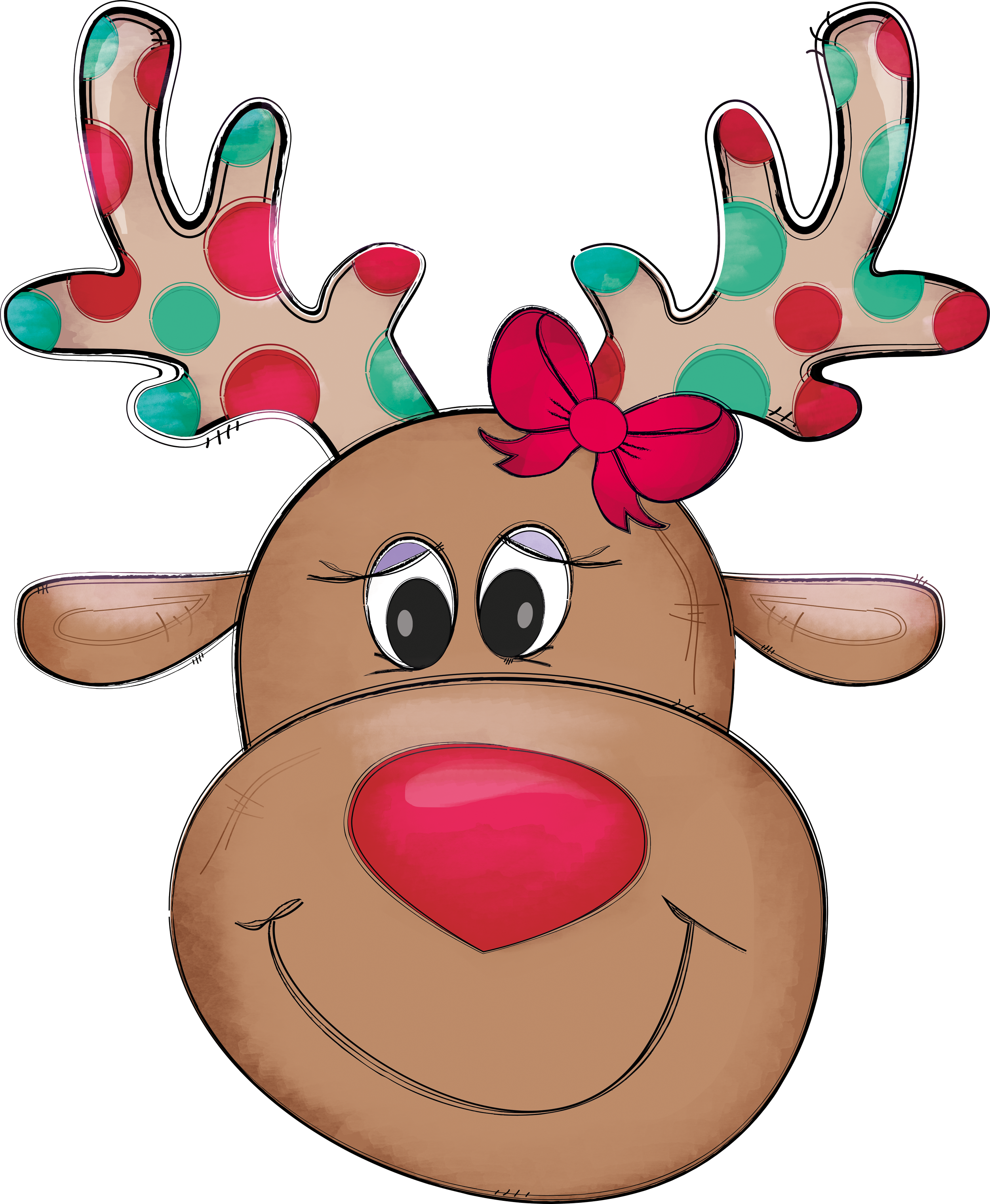 Reindeer with Red Bow q.png