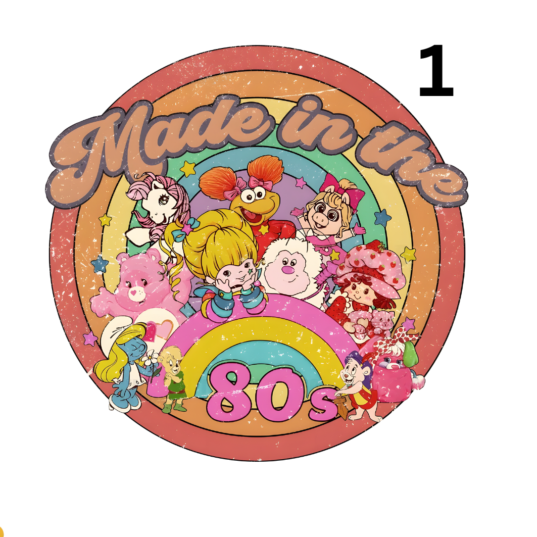 Strawberry Shortcake Choose From Design Number 1-15 Direct To Film Print