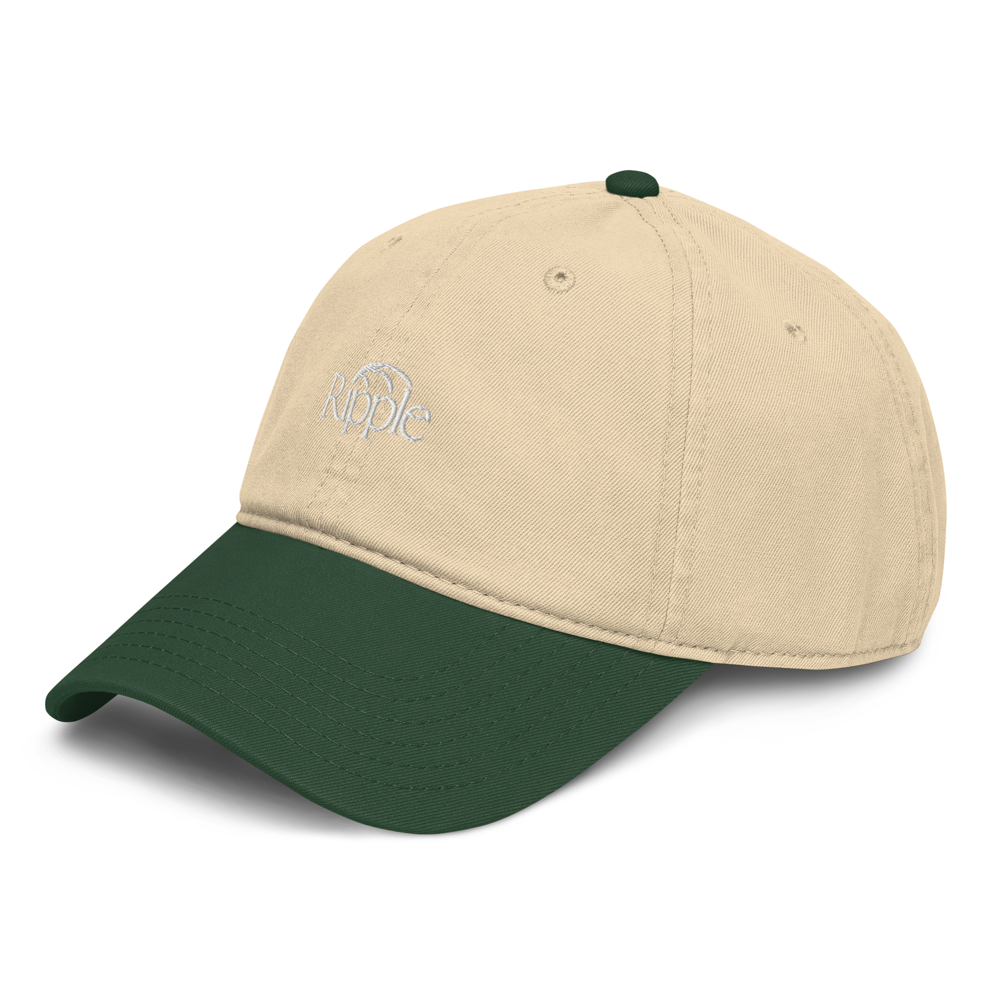 Garment washed baseball cap