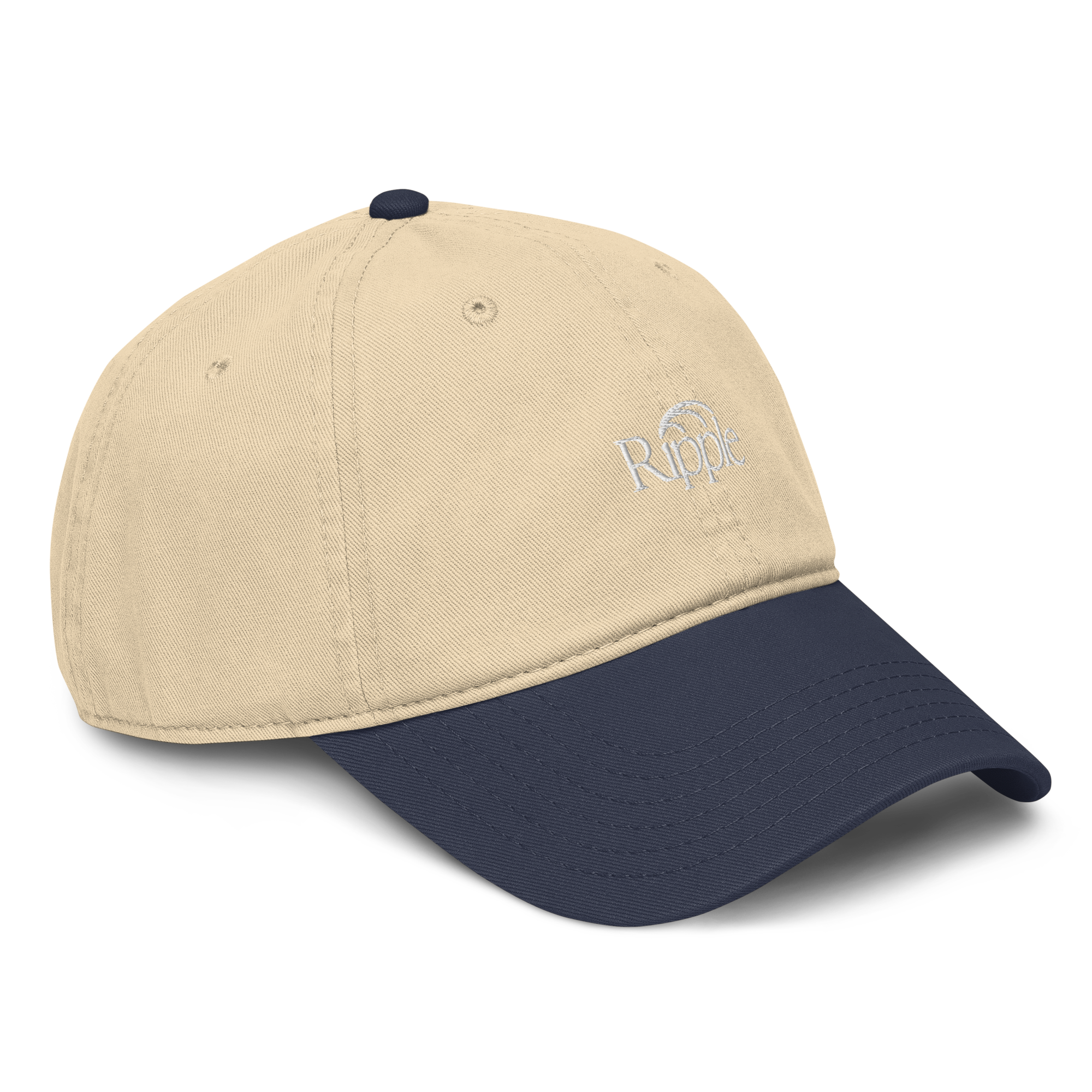 Garment washed baseball cap