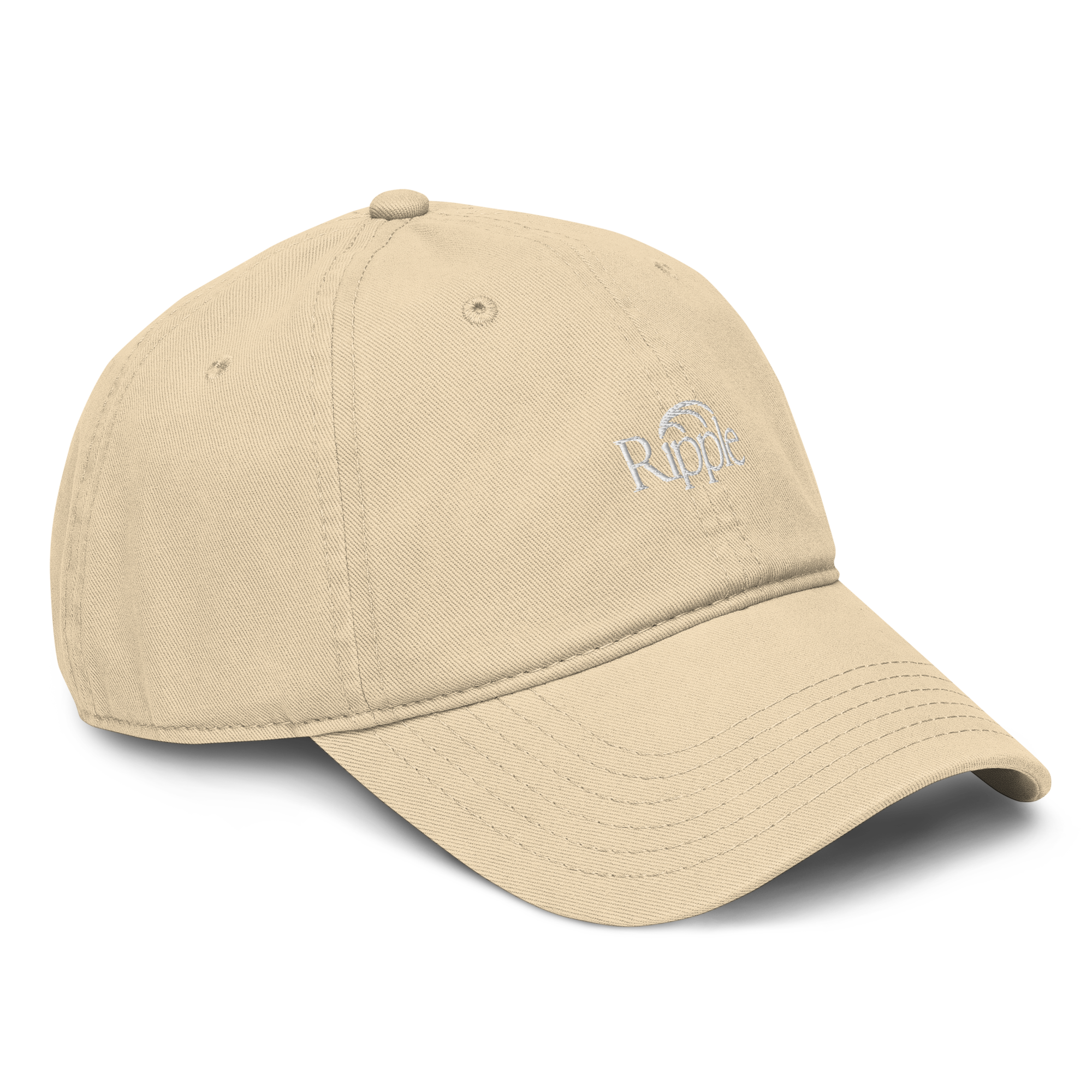 Garment washed baseball cap