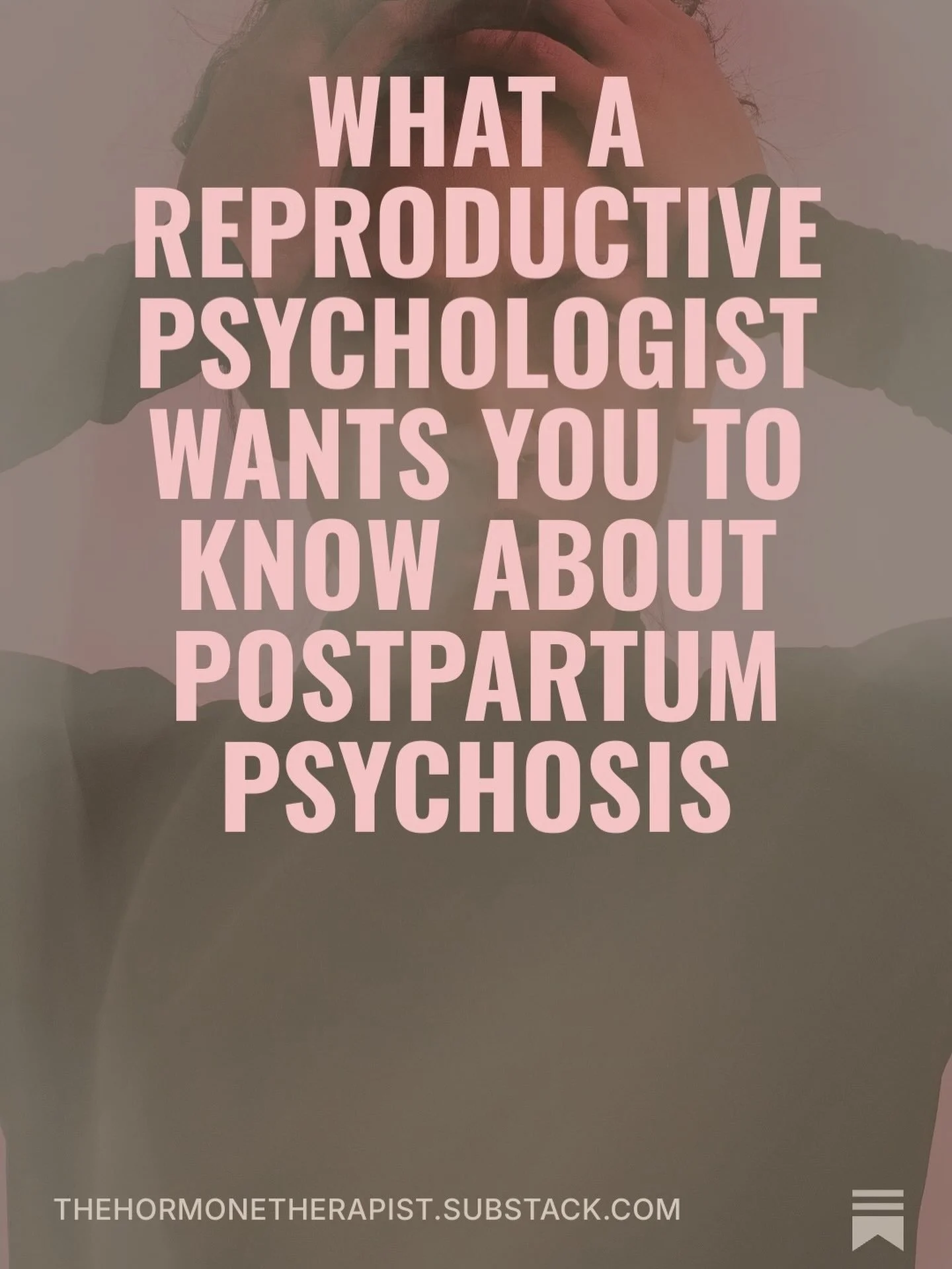 Today on Substack, head to the link in my bio to read and let me know your thoughts. 

Substack | Substack writer | Lindsay Clancy | postpartum psychosis | postpartum mental health
