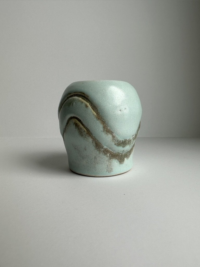 mint vase