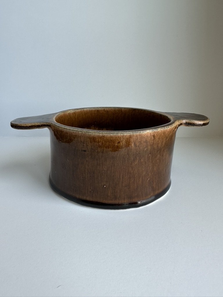 chocolate handle bowls, set of 2