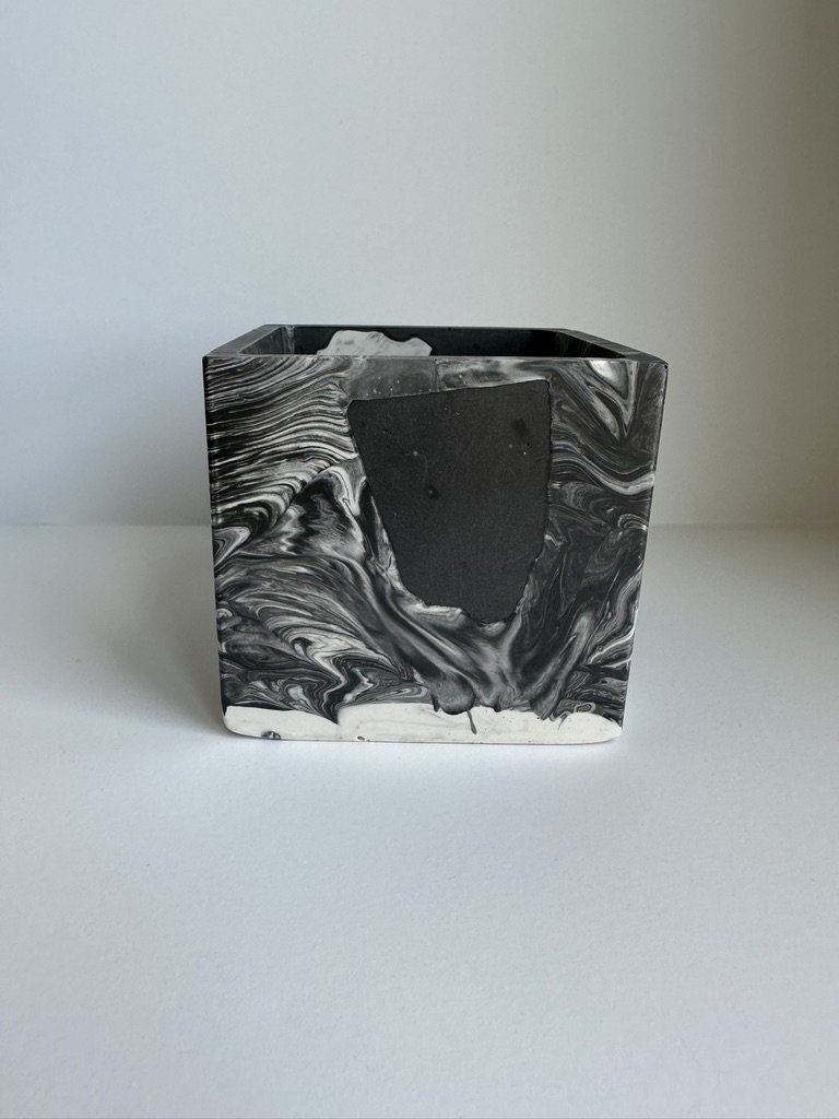 marble slant vessel