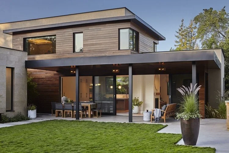 Menlo Park home with a beautiful backyard..