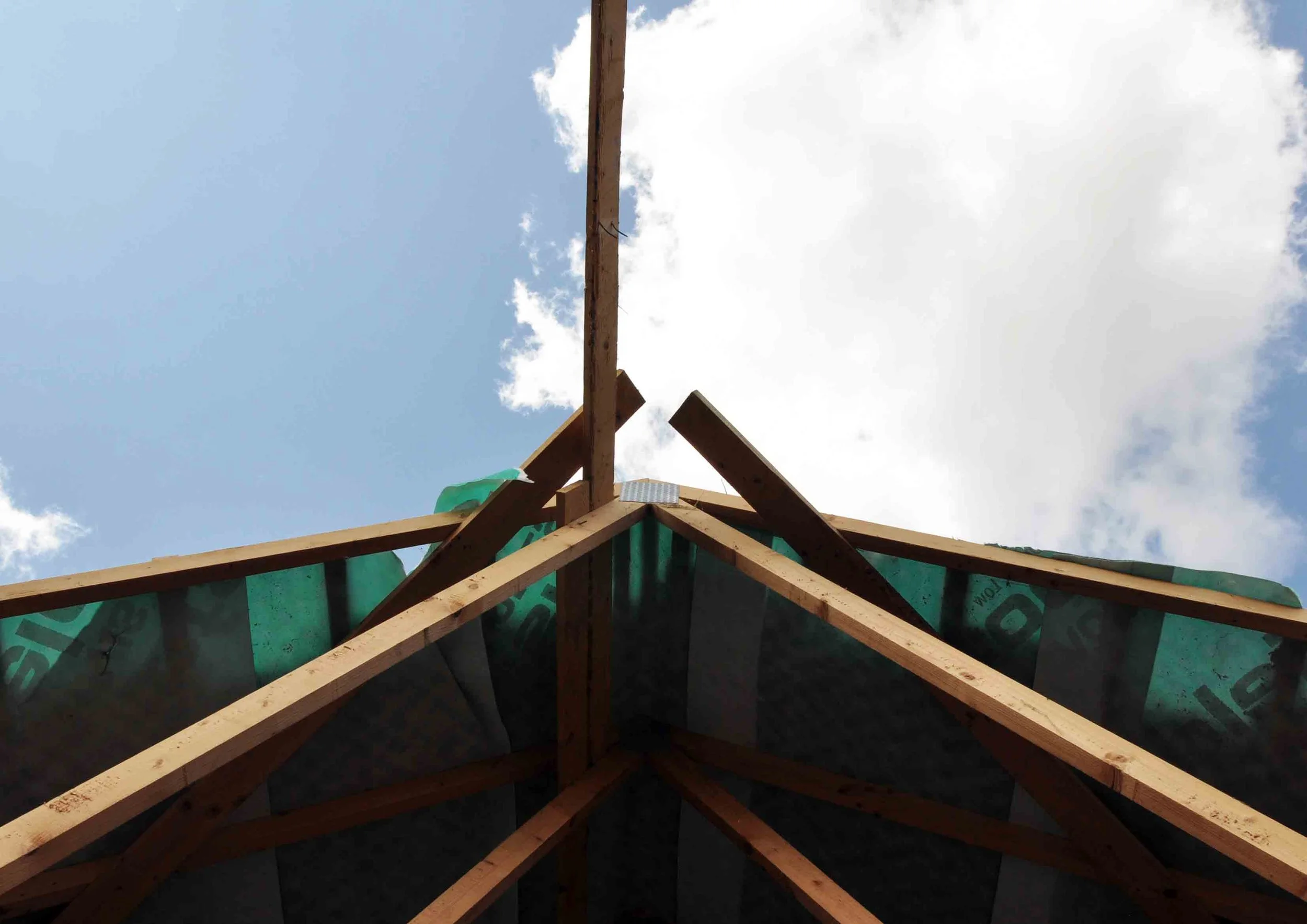 Unity Architects Carroll Drive Construction Photo Roof V1