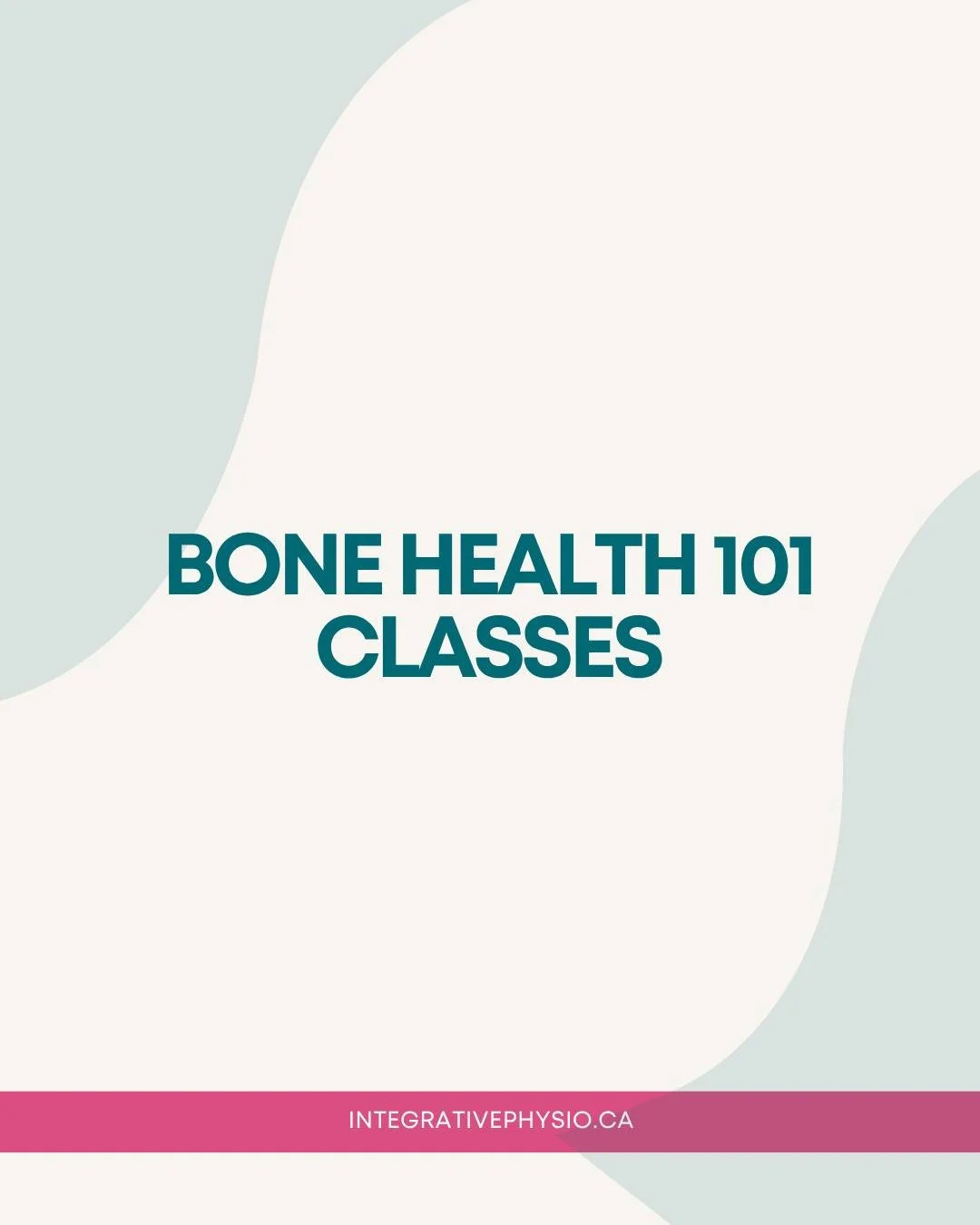 Bone Health Class 101 
This 6-week series classes  is designed to help you build strong bones, improve posture, and prevent falls and fractures through safe, guided movement.
In a supportive and small-group setting, you’ll gain confidence, str