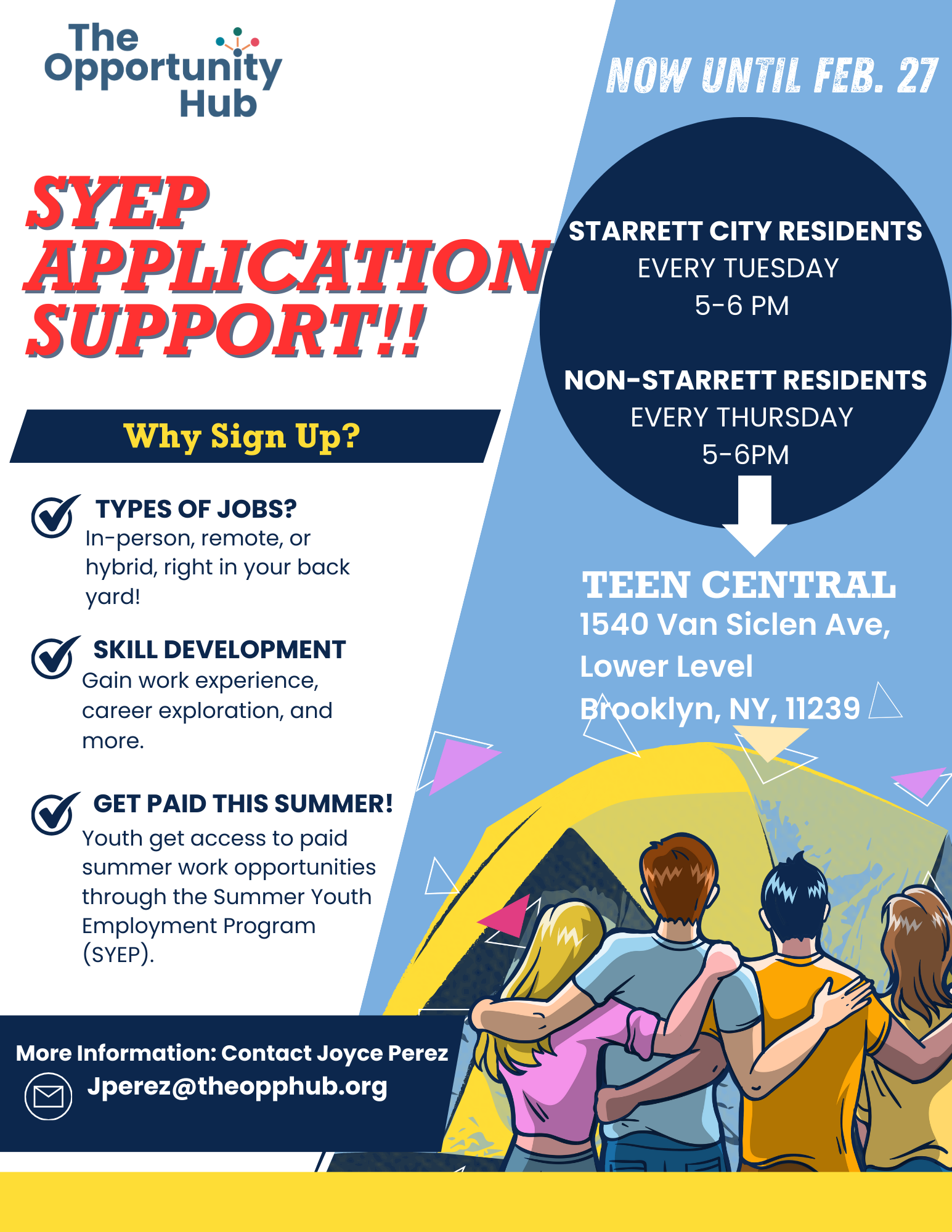 SYEP Application Support