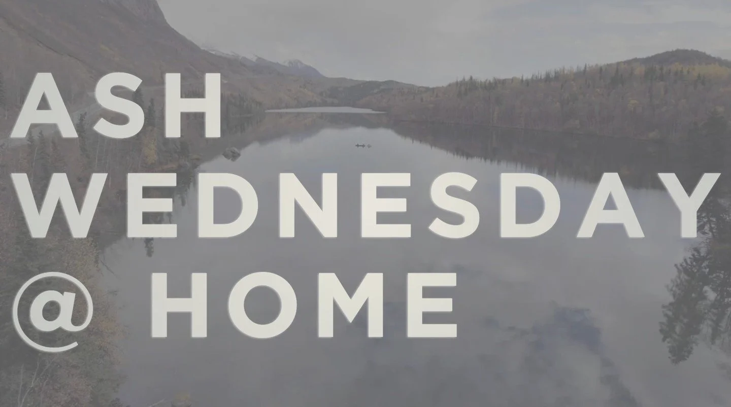 While we won&rsquo;t gather in person this Ash Wednesday due to weather, we invite you to experience an Ash Wednesday reflection from home.

God of grace, meet us where we are and lead us into new life. 

Watch here: https://youtu.be/3oOoOig5380