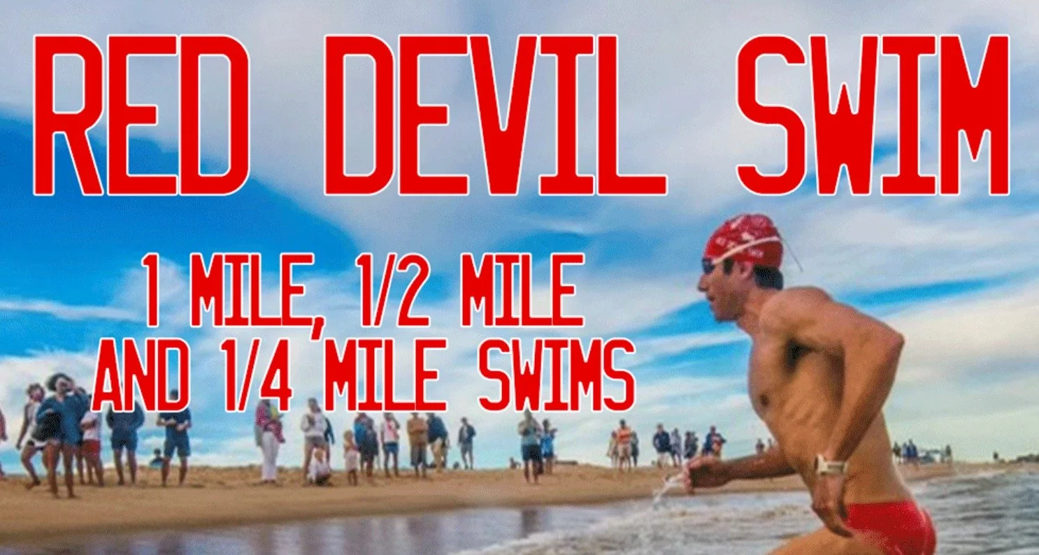 REMINDER! This Saturday August 30th is the Annual Red Devil Swim 😈🏊&zwj;♀️

🏊 1 mile, 1/2 mile or 1/4 mile
⏰ 5:30 p.m.
📍Atlantic Ave Beach 
💲 $55 tonight by midnight; $60 day of

🖱 Click link in bio pre register before midnight tonight!

#lifeg