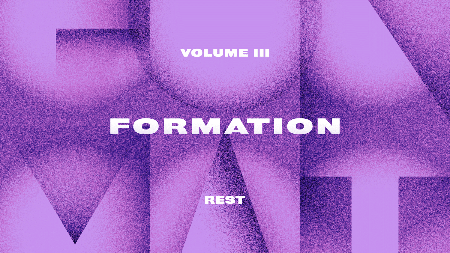 Formation III: Rest / We All Want to Change (And We All Are) episode artwork
