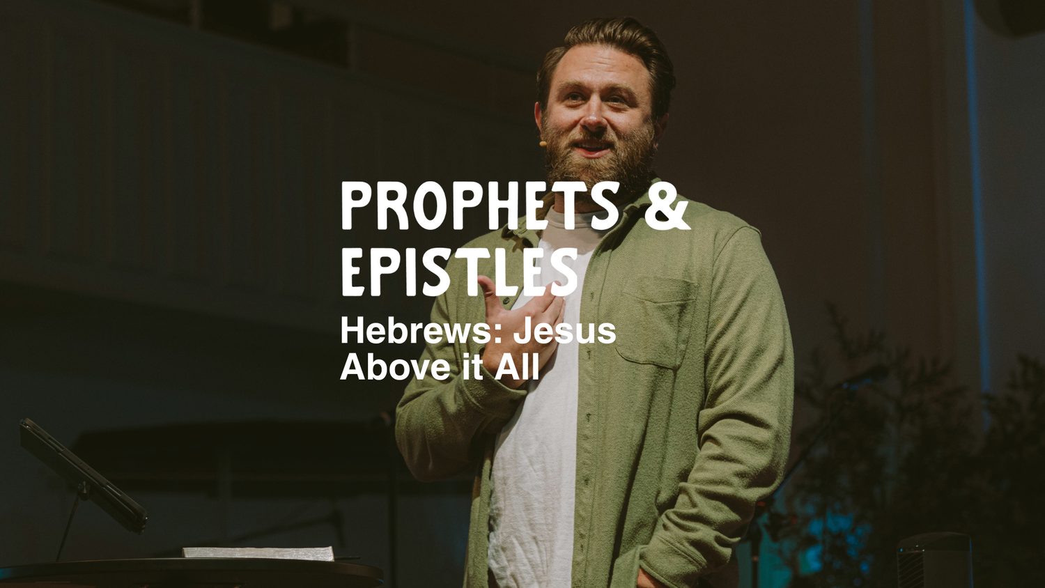 Hebrews: Jesus Above it All episode artwork
