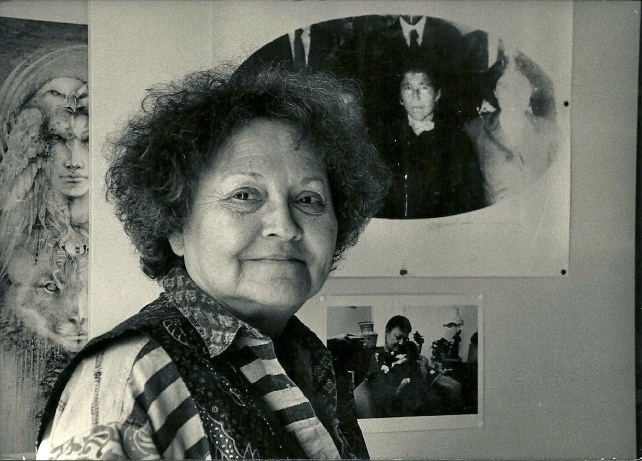 Mary TallMountain, photo by Yvonne Mozee, 1992