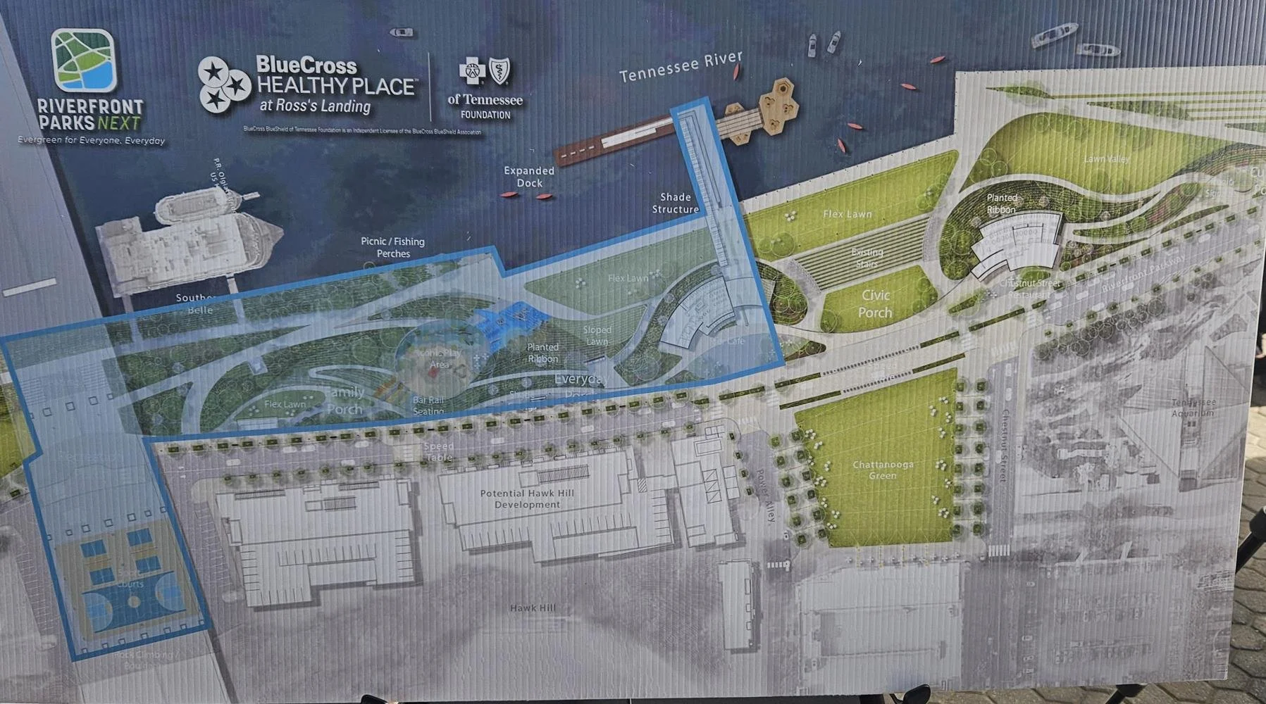 BlueCross To Build $10 Million Healthy Place Playground/Park At Riverfront