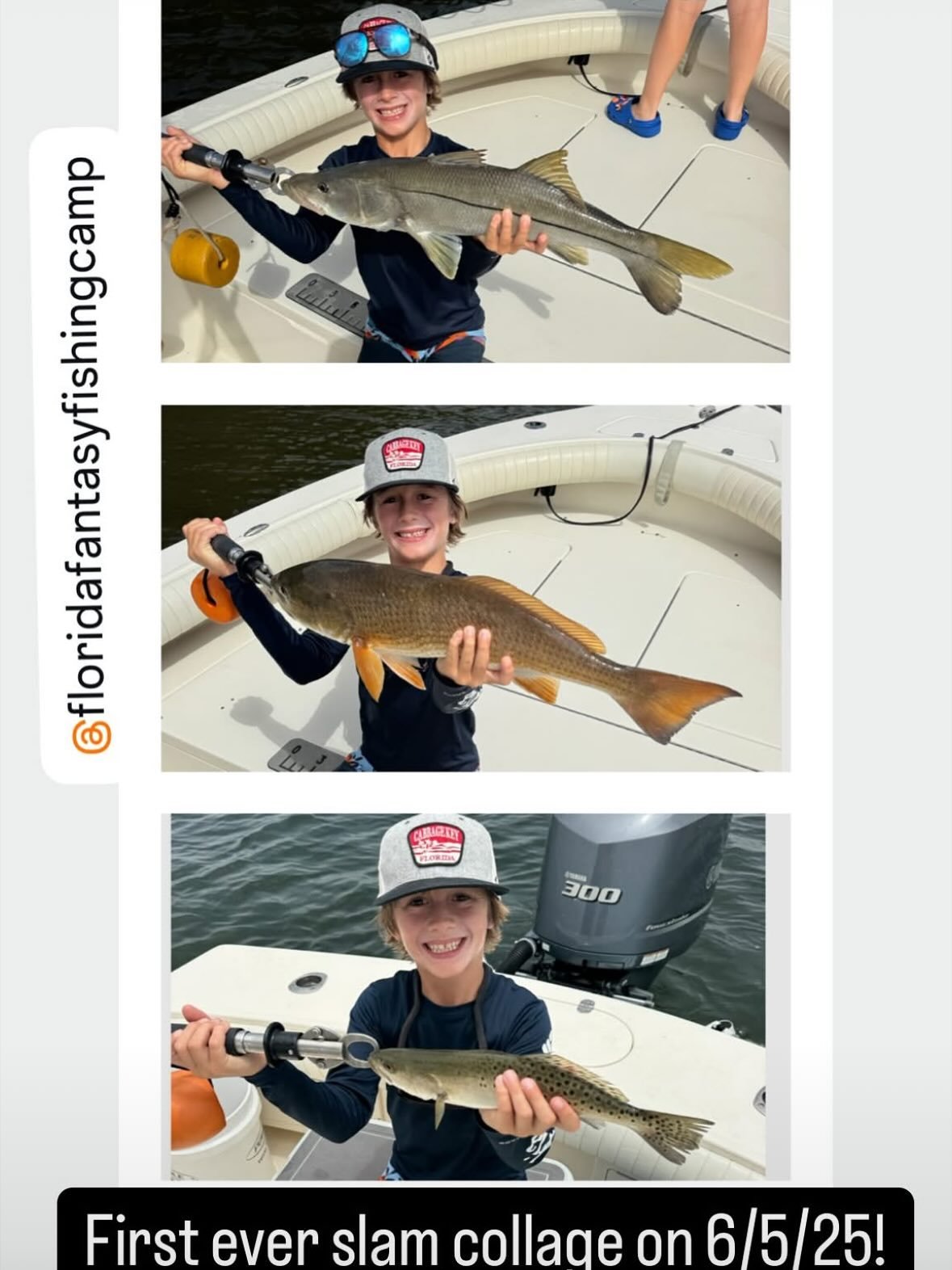 I would say this was a great way to kick off the @floridafantasyfishingcamp summer camp season for me. We caught a ton of big noteworthy fish! The boys caught a bunch of fish despite the weather delays and most importantly learned a lot. We had a bun