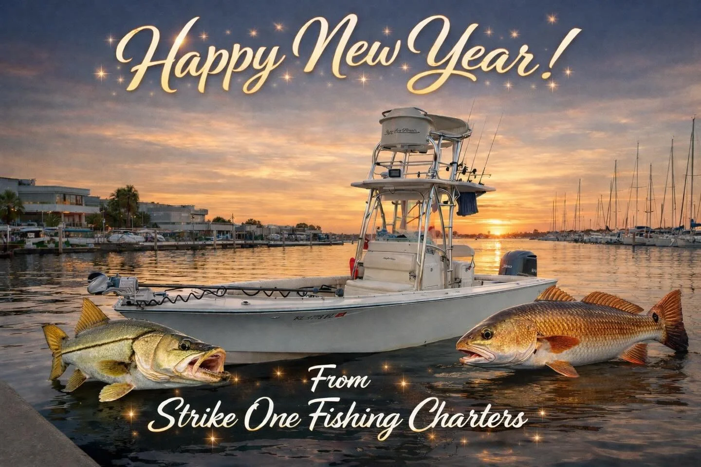 Happy New Year to all my clients, sponsors, and fellow industry professionals. 2025 was a great year and looking forward to making even more memories on the water in 2026! Thank you to all who have supported me in making this dream come true. Thank y