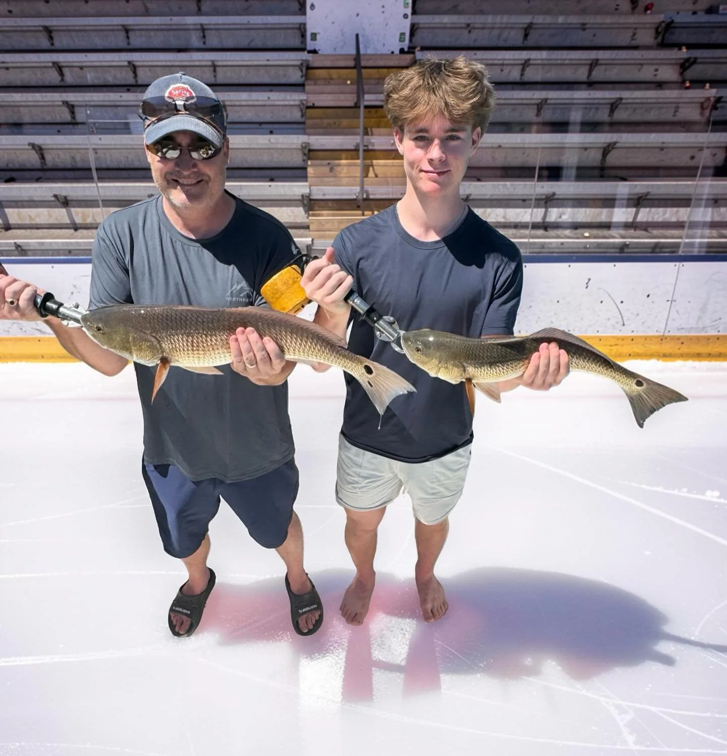 Slow start today but these hockey players came through in the 3rd period and caught some nice fish today! It was great fishing with these fellas and talking some hockey as well! Good luck to the boys and their future Hockey Careers!