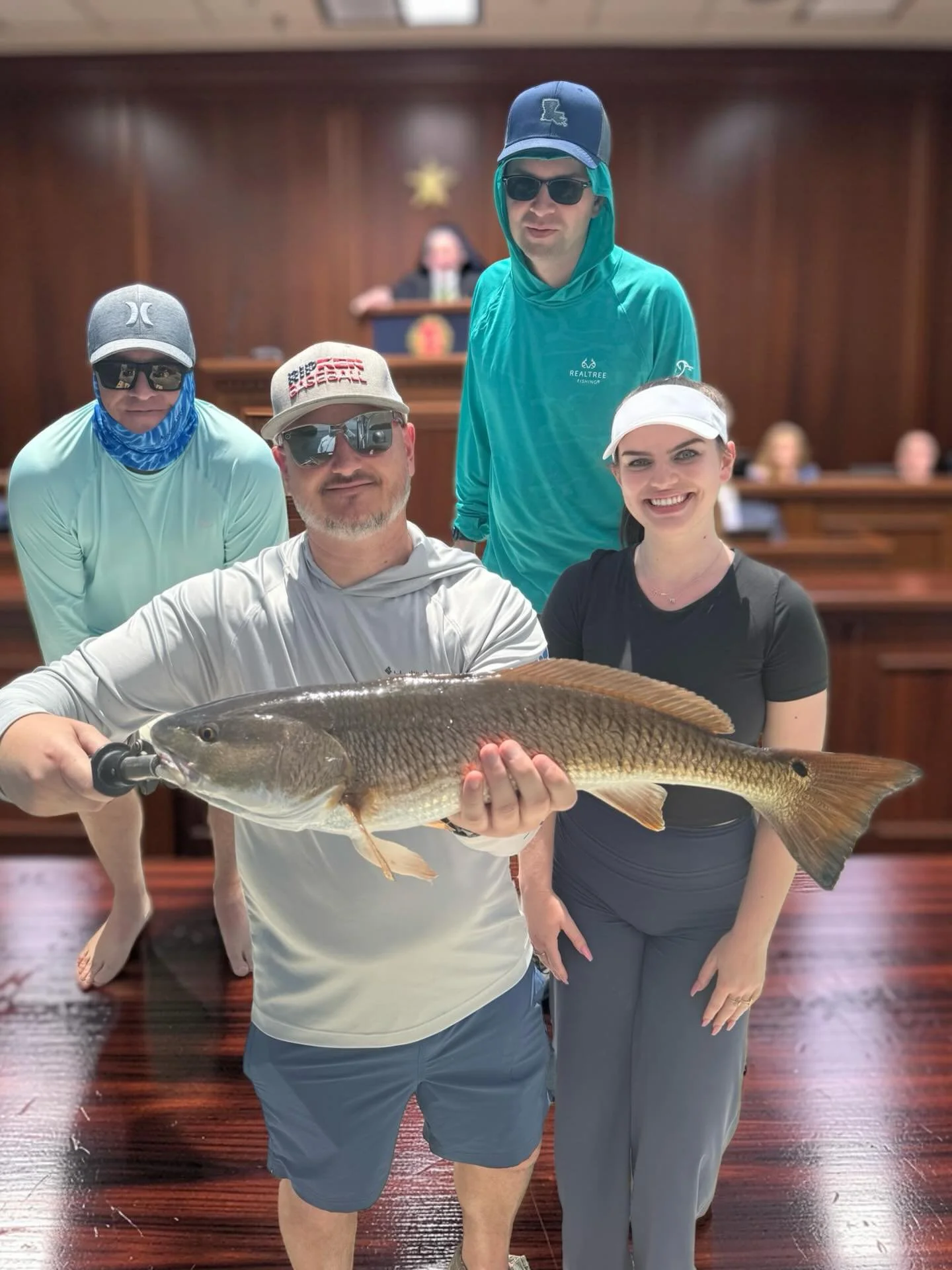 Court was in session with this crew today! They caught a bunch of nice fish and completed their Tampa Bay Slam in style with a 27inch Redfish, 21 inch trout and a some nice snook!