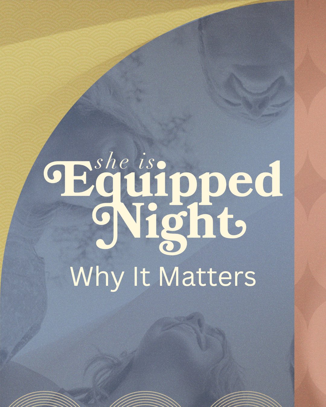 📣 Why She Is Equipped Night Matters⁠
⁠
Because too many women are questioning if their life is making a difference.⁠
Because the enemy wants you to believe you&rsquo;re too much, too little, too late, or too broken.⁠
Because leadership isn&rsquo;t a