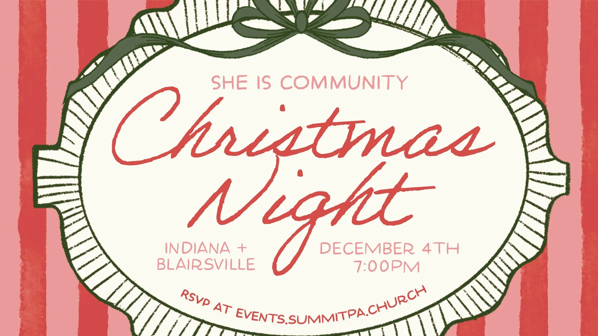 She Is Community Christmas Night 