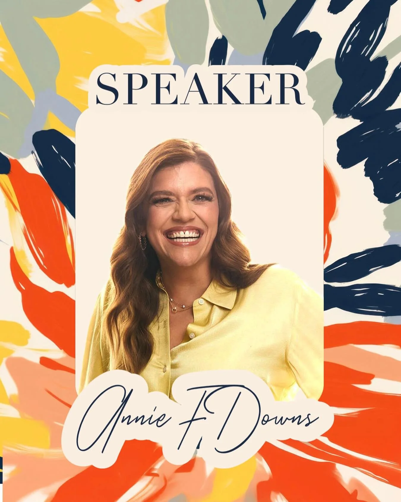 She Is One Night Speaker Highlight! ✨

We are so excited to have Annie F. Downs joining us in just a few weeks! 

She is a New York Times bestselling author, speaker, and podcast host known for her honest, relatable style. 

You may recognize her as 