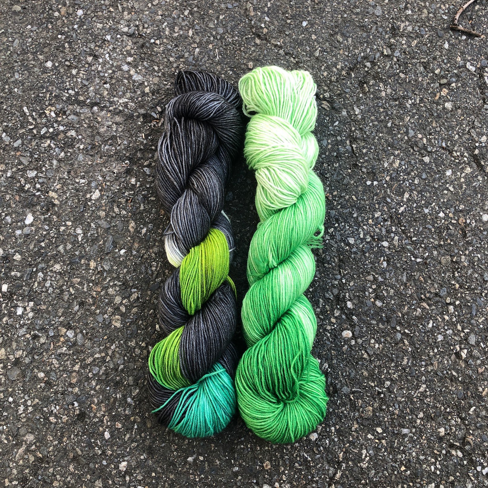 Uranocircite and Uranocircite Green.jpg