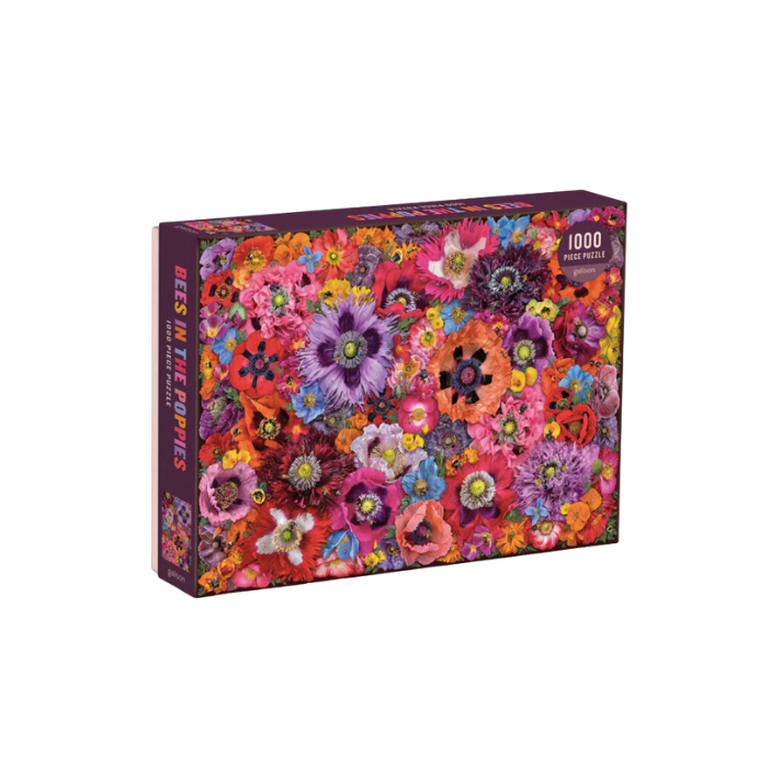 Bees in the Poppies - 1000 Piece Puzzle