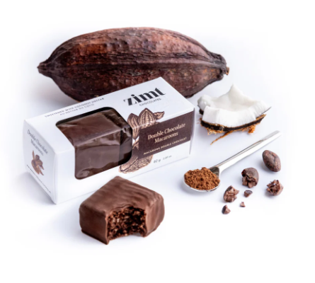 Double Chocolate Macaroons